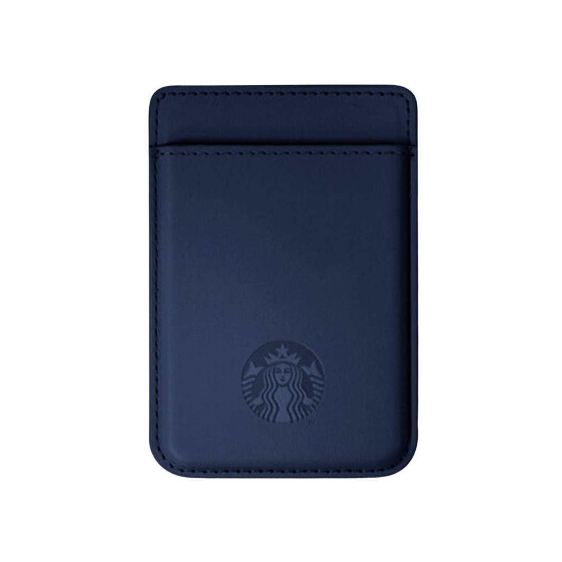 - Starbucks Magnetic Card Wallet Navy - 대표 이미지 #1