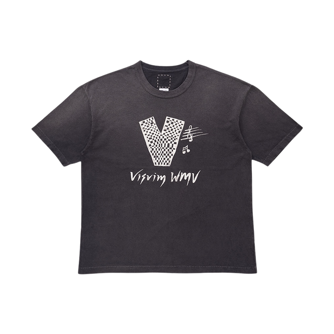 비즈빔 점보 티셔츠 블랙 - 25SS(Visvim Jumbo T-Shirt Black - 25SS)
