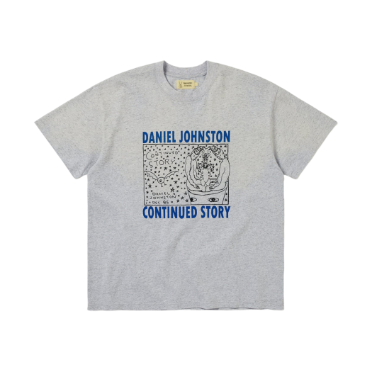 디스이즈네버댓 x 다니엘 존스턴 프로그 티셔츠 오프 블랙