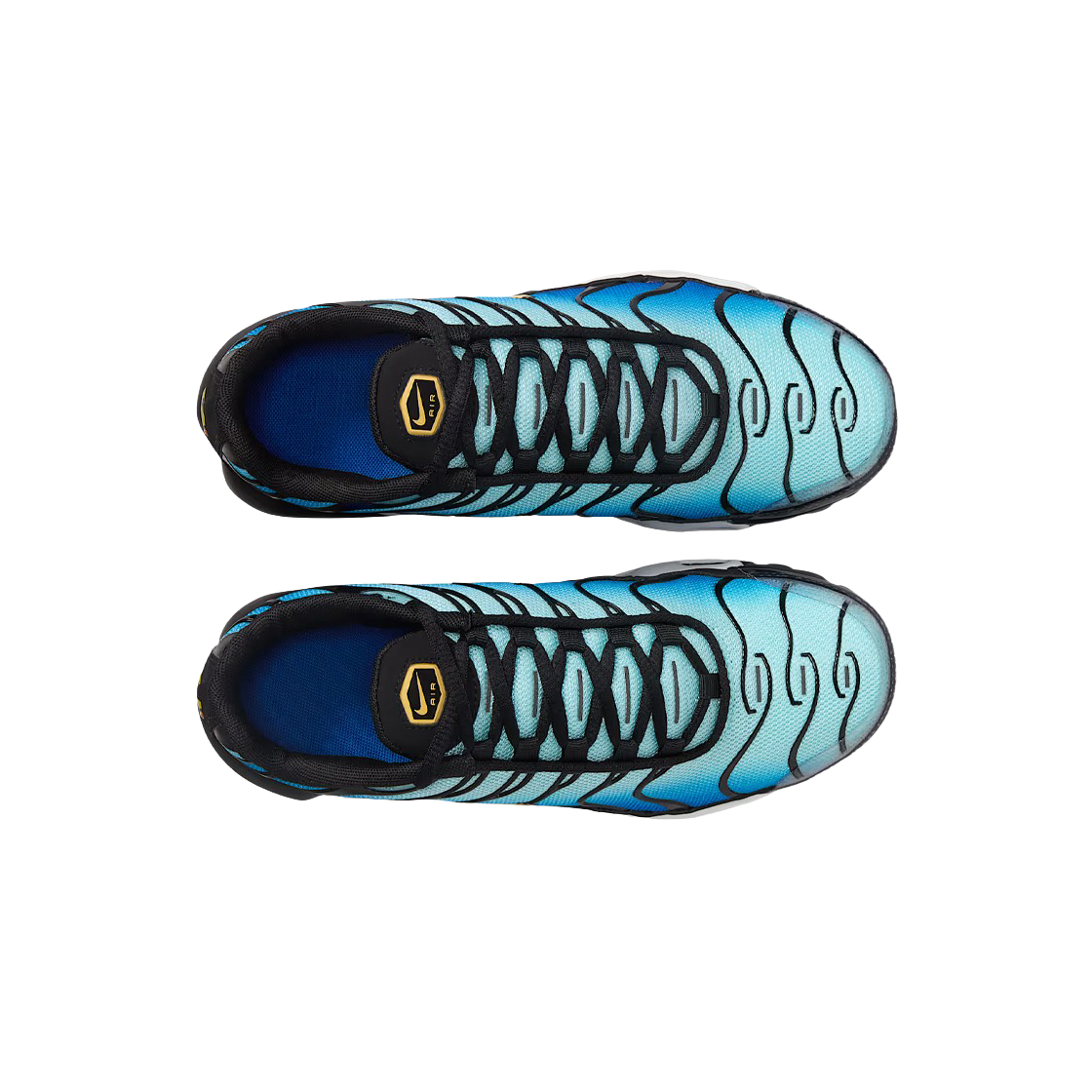(GS) 나이키 에어맥스 플러스 블랙 스카이 블루((GS) Nike Air Max Plus Black Sky Blue) - 2