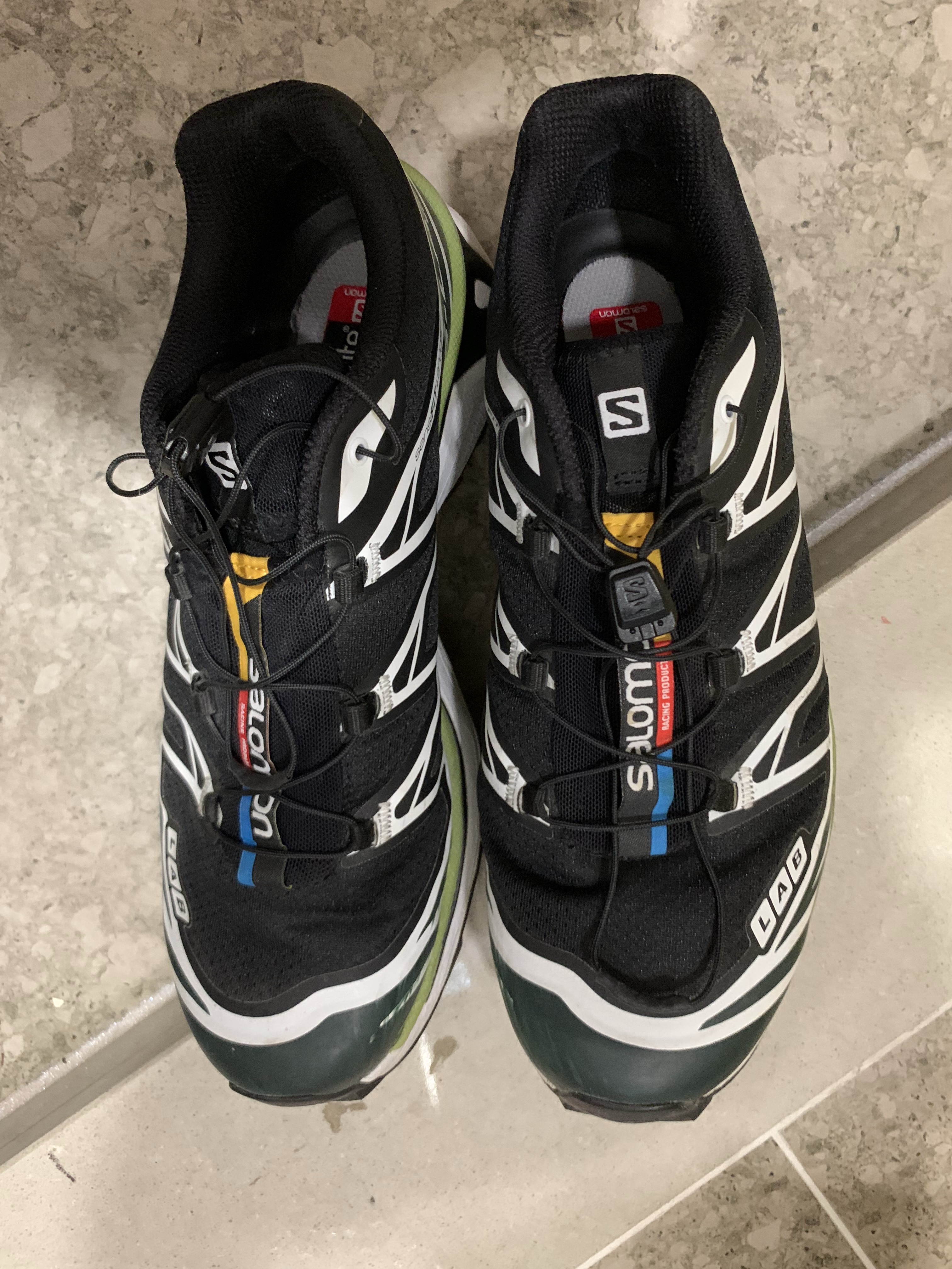 Salomon XT-6 Scarab Black 착용 스타일
