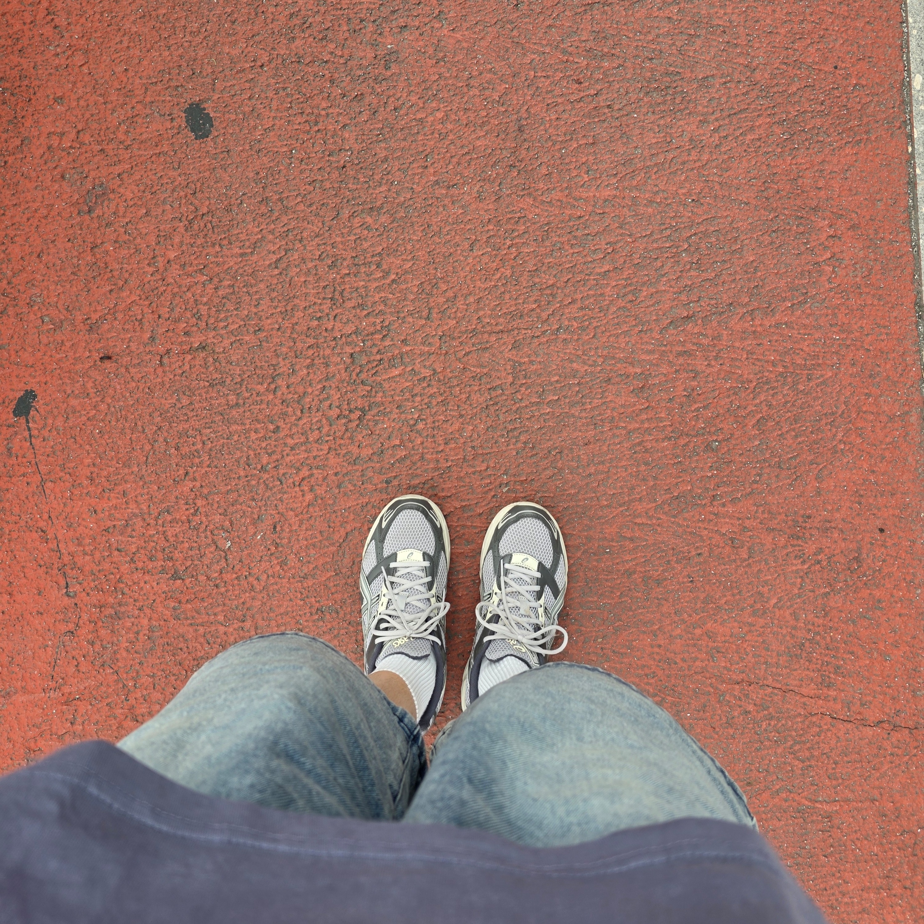 Asics Gel-1130 Oyster Grey Clay Grey 착용 스타일