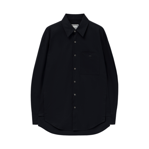 우영미 포켓 디테일 데님 셔츠 블랙 - 24FW | Wooyoungmi | KREAM