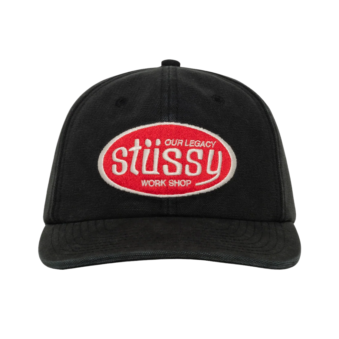 331249 Stussy x Our Legacy Work Shop Mid-depth Cap Black