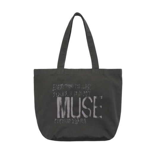 PG5OBG1011A1 Polyteru 1011 Marka Muse Canvas Bag Charcoal