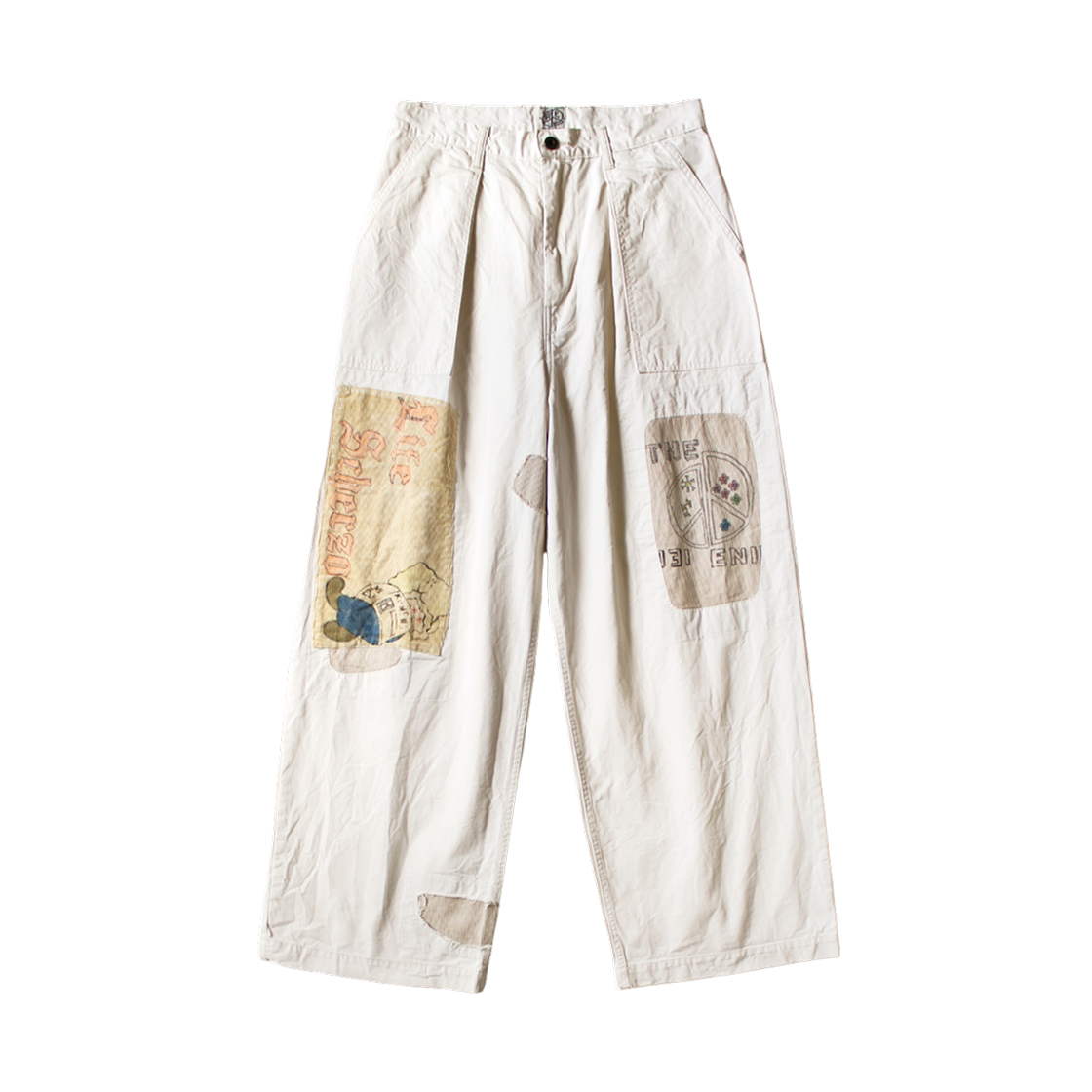 캐피탈 무라 트윌 퍼티그 배기 팬츠 러쉬 위크 리메이크 키나리