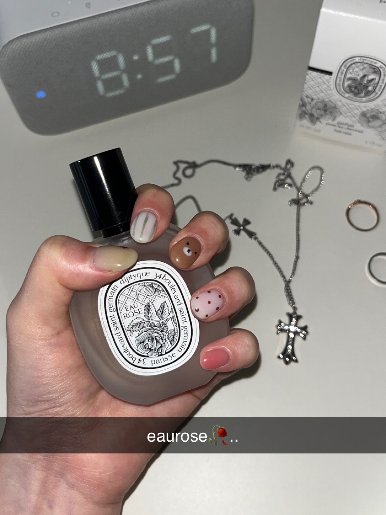 Diptyque Hair Mist Eau Rose 30ml 착용 스타일
