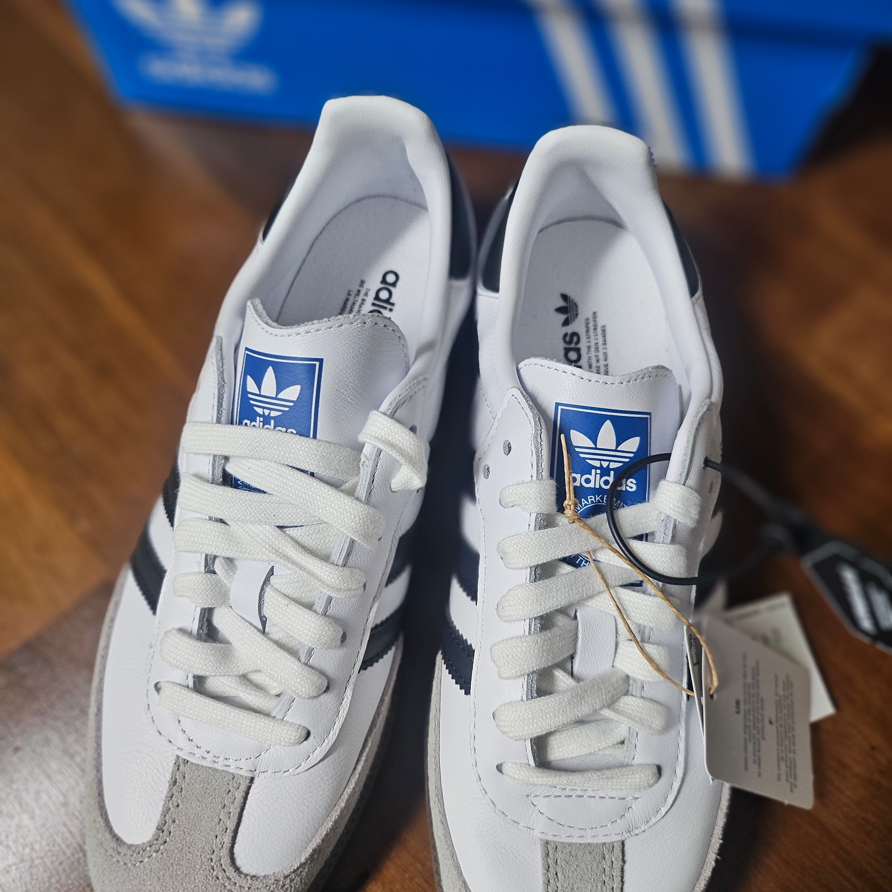 Adidas Samba OG Cloud White 착용 스타일