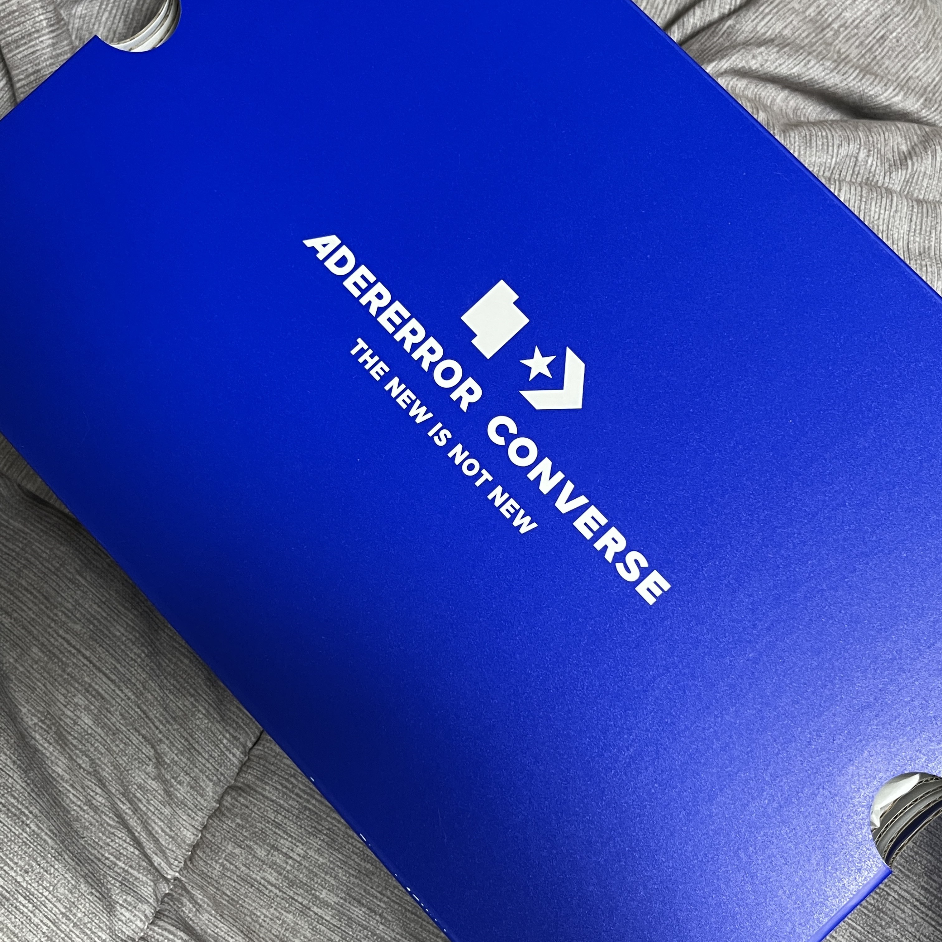 Converse x Ader Error Wave Trainer Blue 착용 스타일 - 2