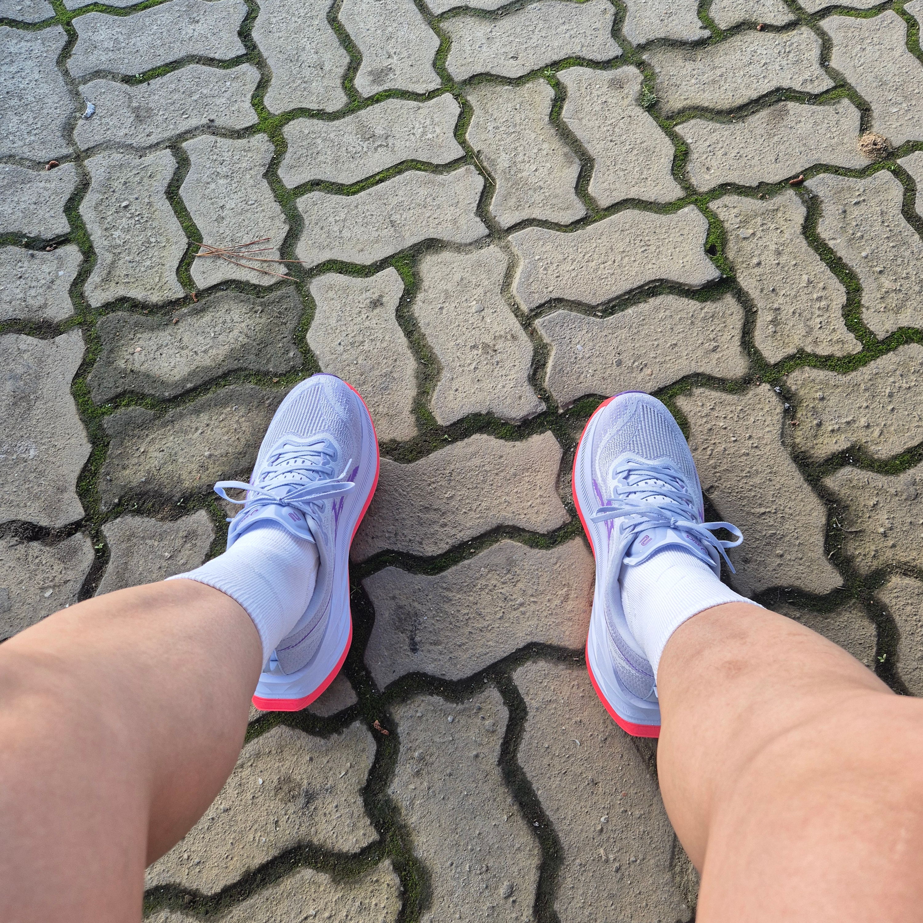 Asics Superblast 2 Blue Fade Edo Purple 착용 스타일