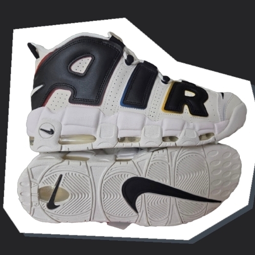 Nike Air More Uptempo 96 Trading Cards 착용 스타일 - 3