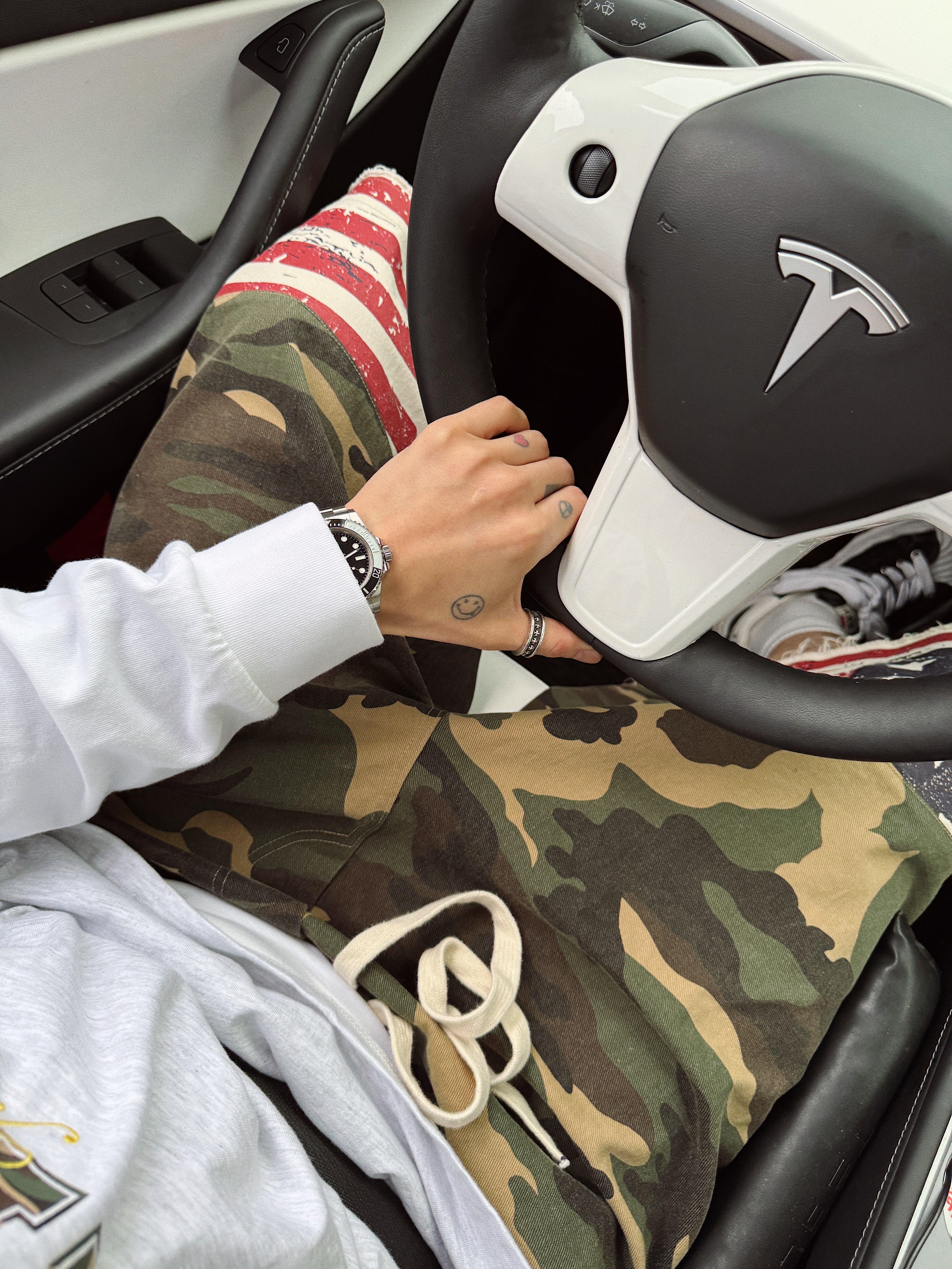Post Archive Faction (Paf) x Joopiter Baseball Cap Black, Maison Mihara Yasuhiro Blakey OG Sole Canvas Low-top Sneakers Black White 착용 스타일 - 3