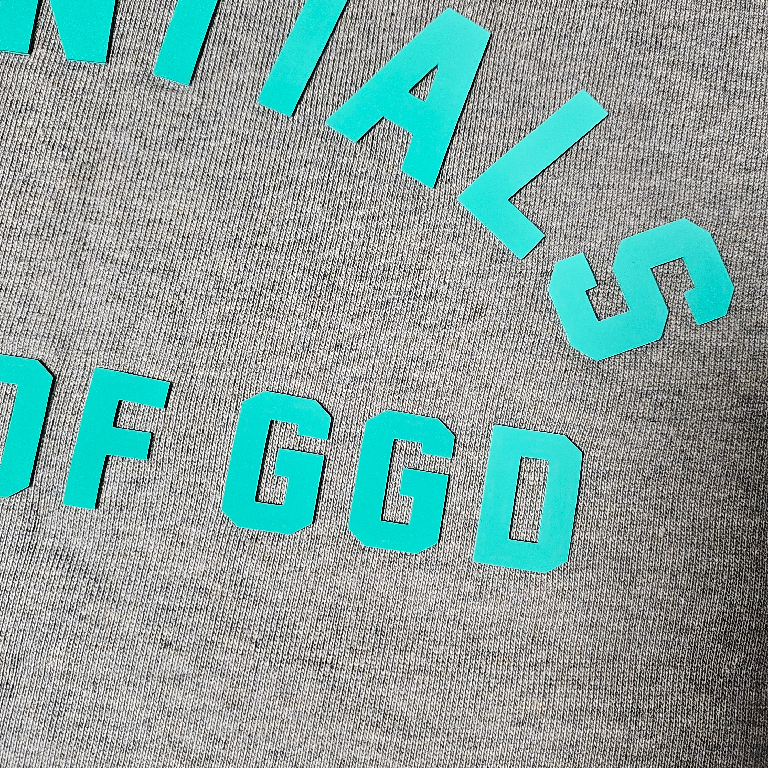Essentials Heavy Jersey Crewneck T-Shirt Dark Heather Oatmeal - 24SS 착용 스타일 - 1