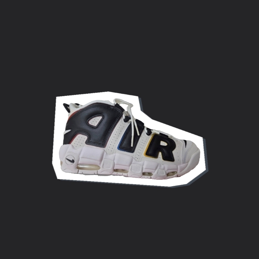 Nike Air More Uptempo 96 Trading Cards 착용 스타일 - 2
