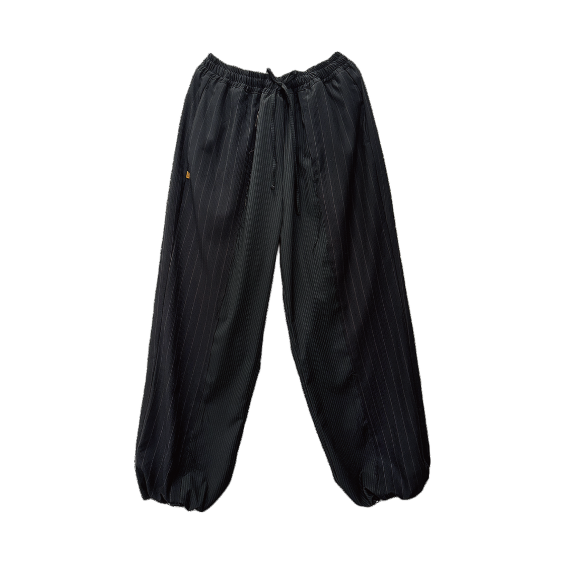 KM-2523-B Kasual Manual Fray Line Jogger Black