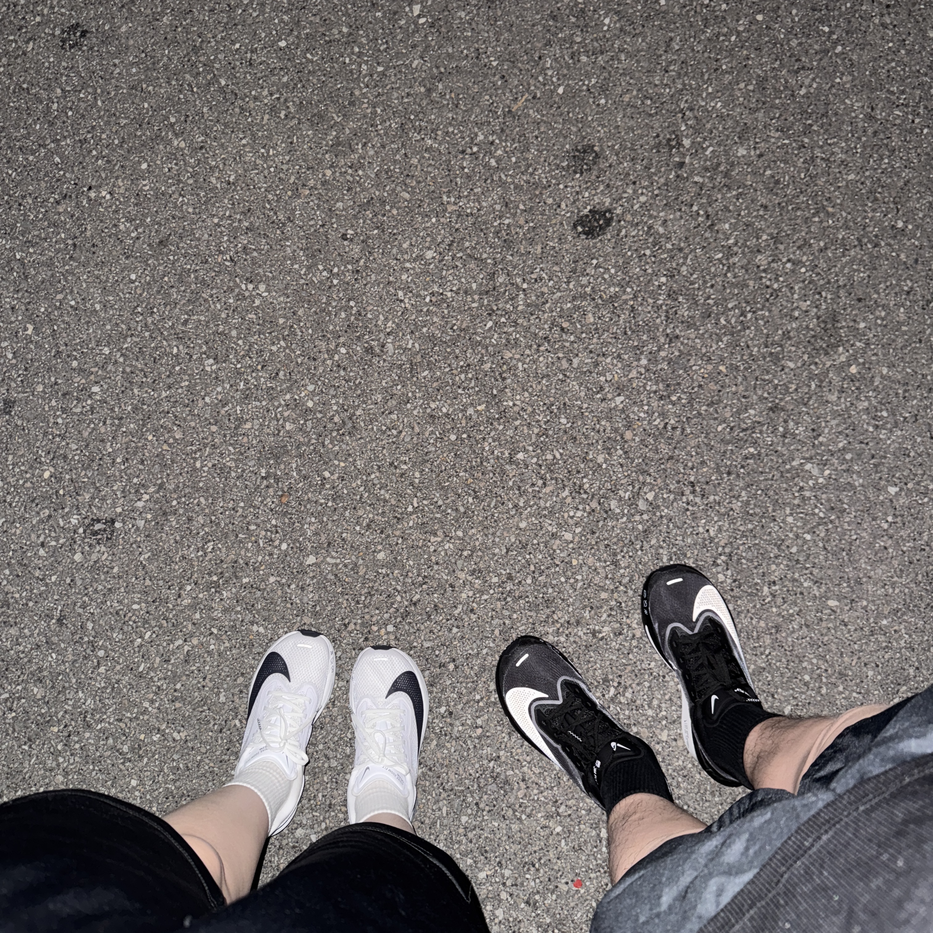 Nike Zoom Fly 6 Black Light Smoke Grey, (W) Nike Zoom Fly 6 Road Racing White Pure Platinum 착용 스타일 - 3