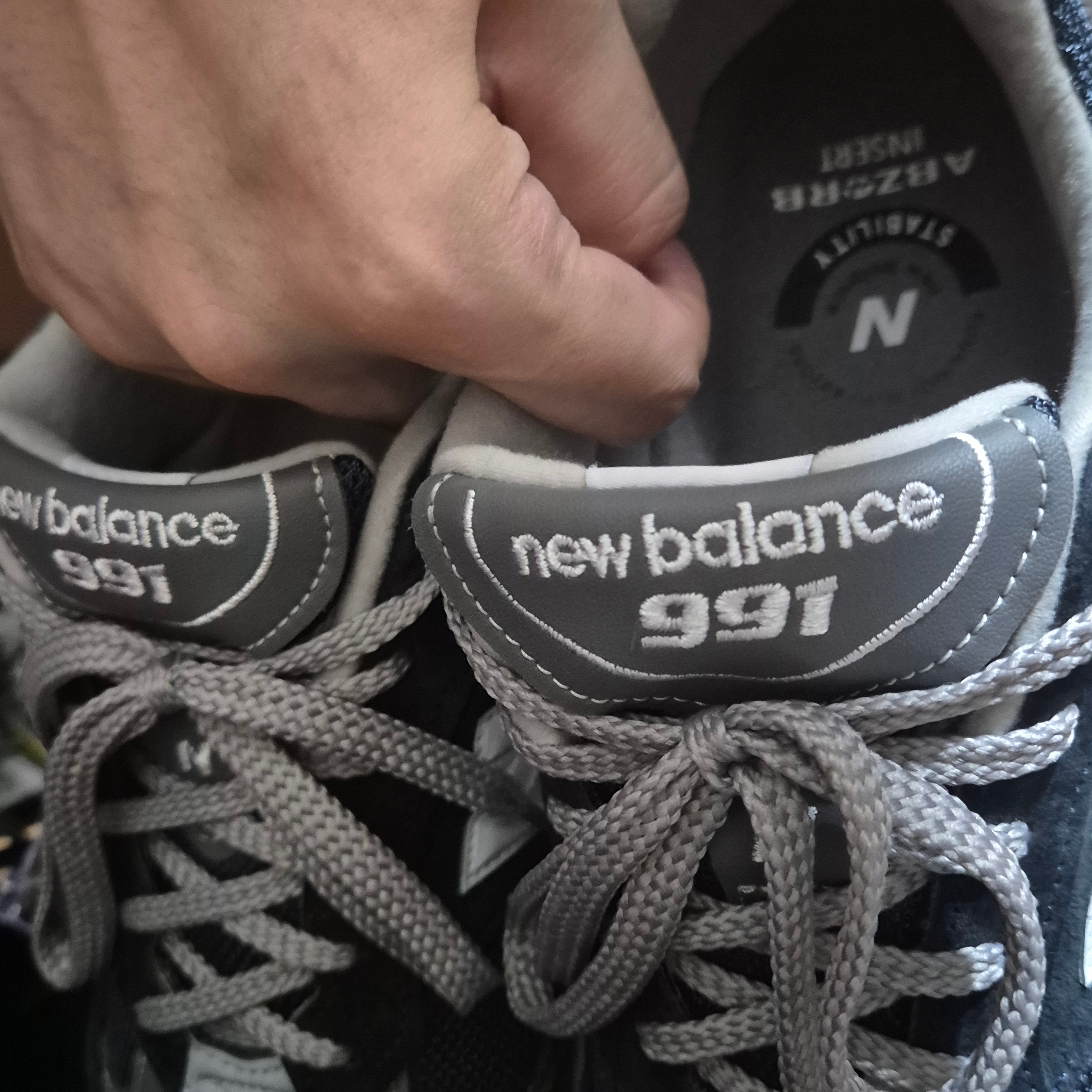 New Balance 991 Made in UK Navy 착용 스타일