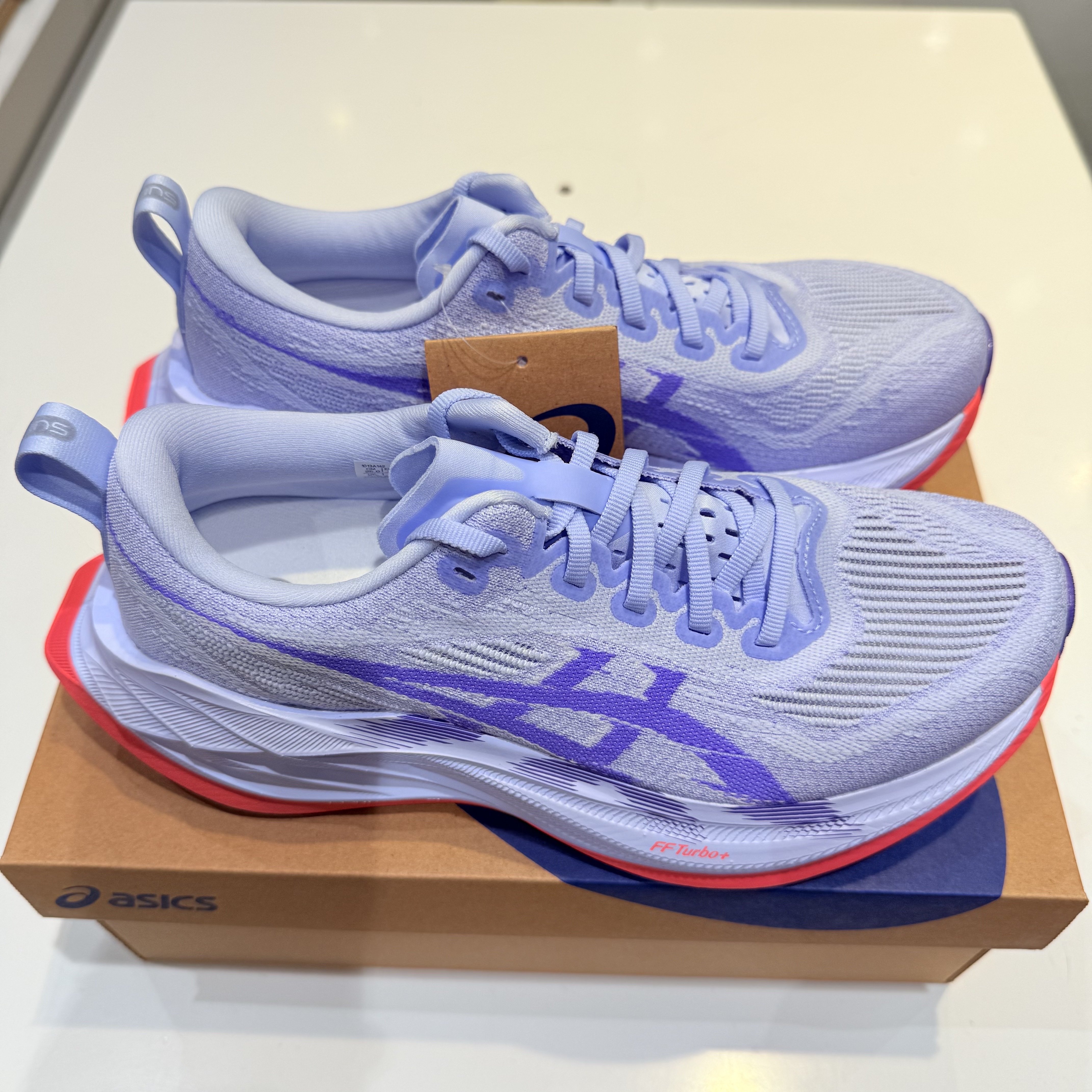 Asics Superblast 2 Blue Fade Edo Purple 착용 스타일 - 4