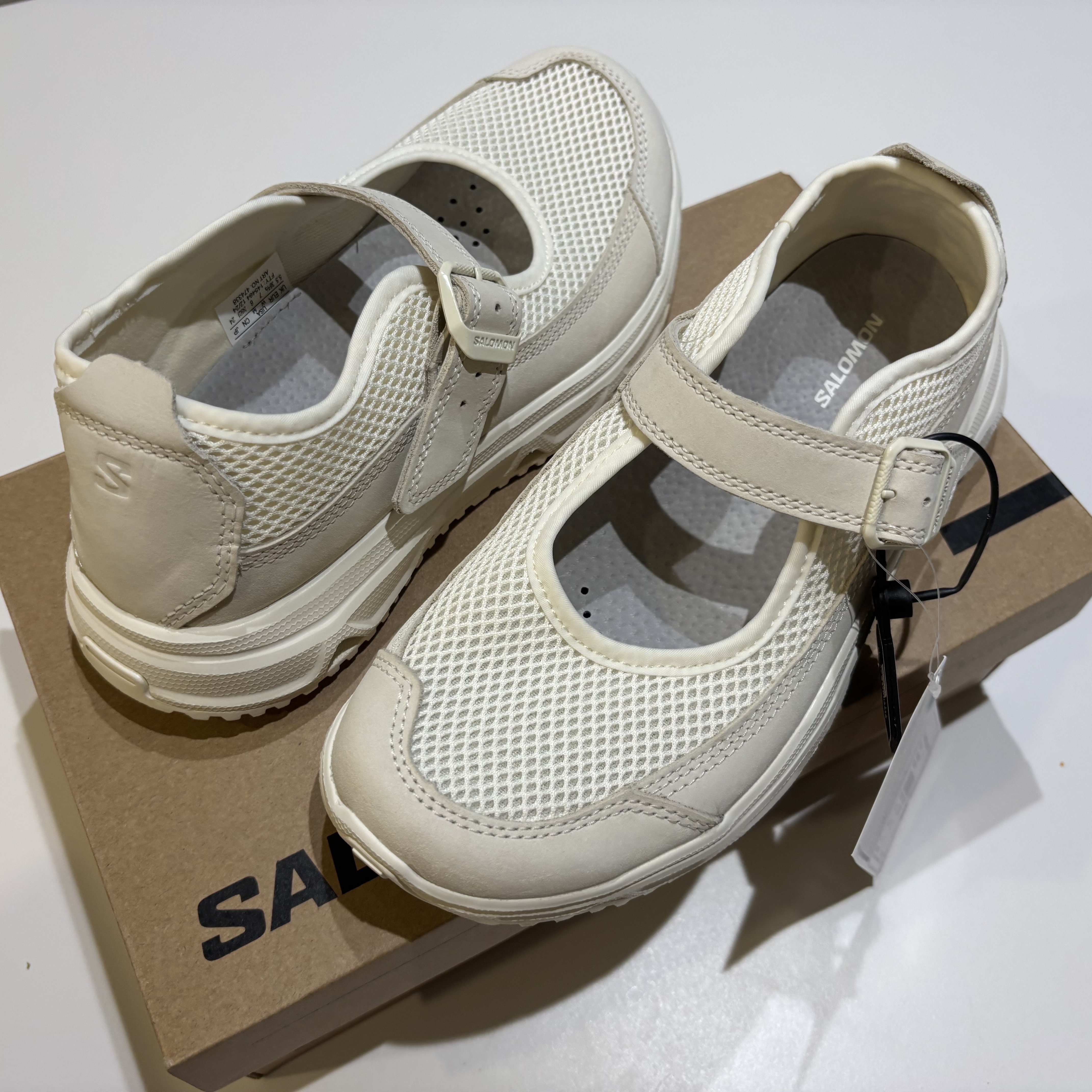 Salomon RX Marie Jeanne Vanilla Ice 착용 스타일