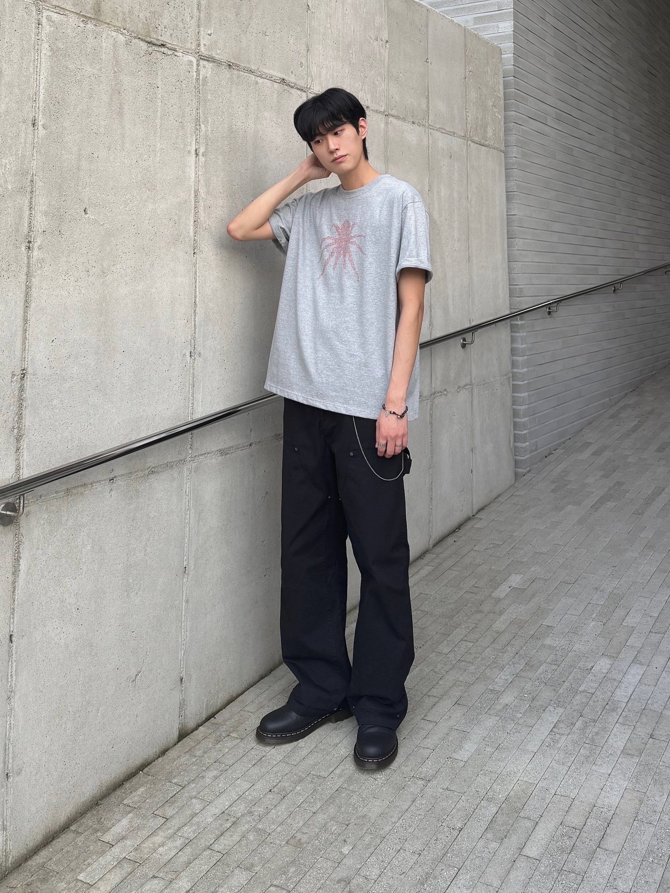 Dr. Martens 1461 Smooth Black, Dr. Martens 1461 Nappa Black 착용 스타일 - 3