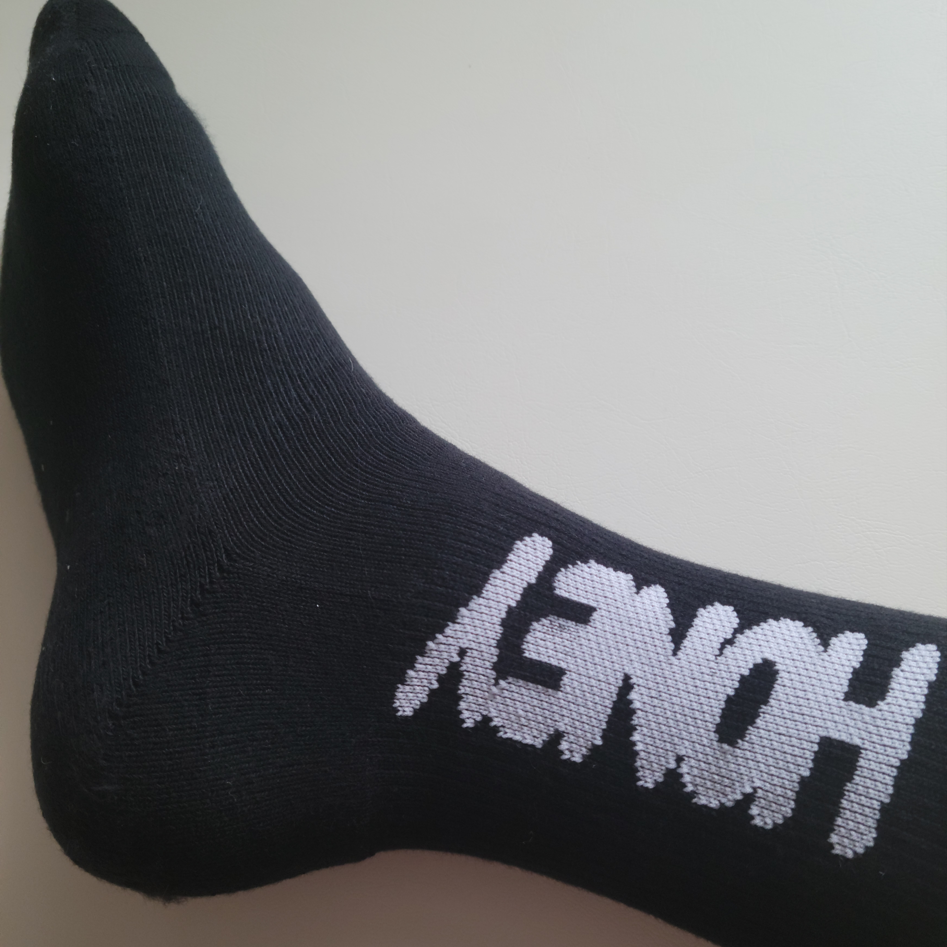 Honey Scoop House Honey Logo Socks 2Pack Multi 착용 스타일