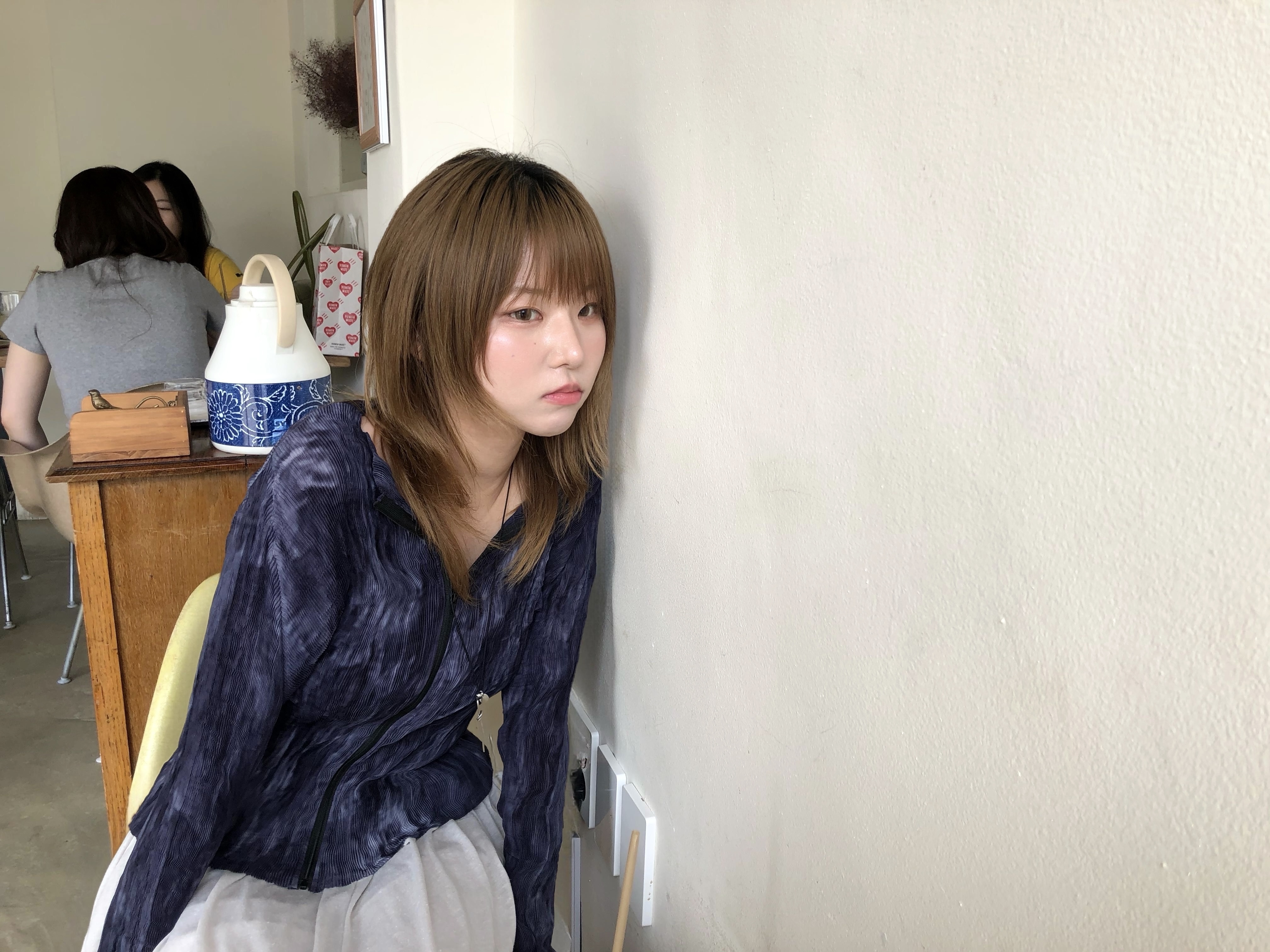 YOUCHE SR Knot Necklace 001 착용 스타일 - 1