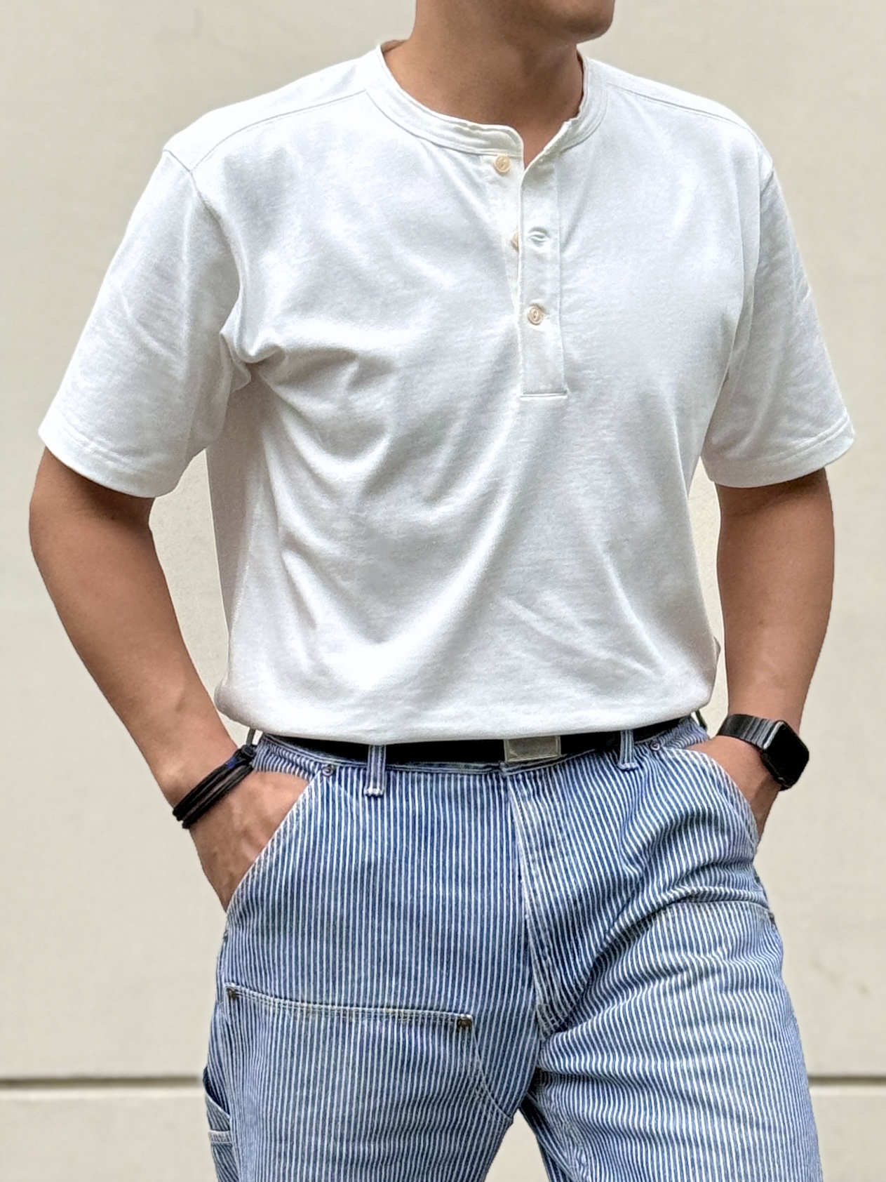 Paraboot Michael Lisse Black 착용 스타일 - 3