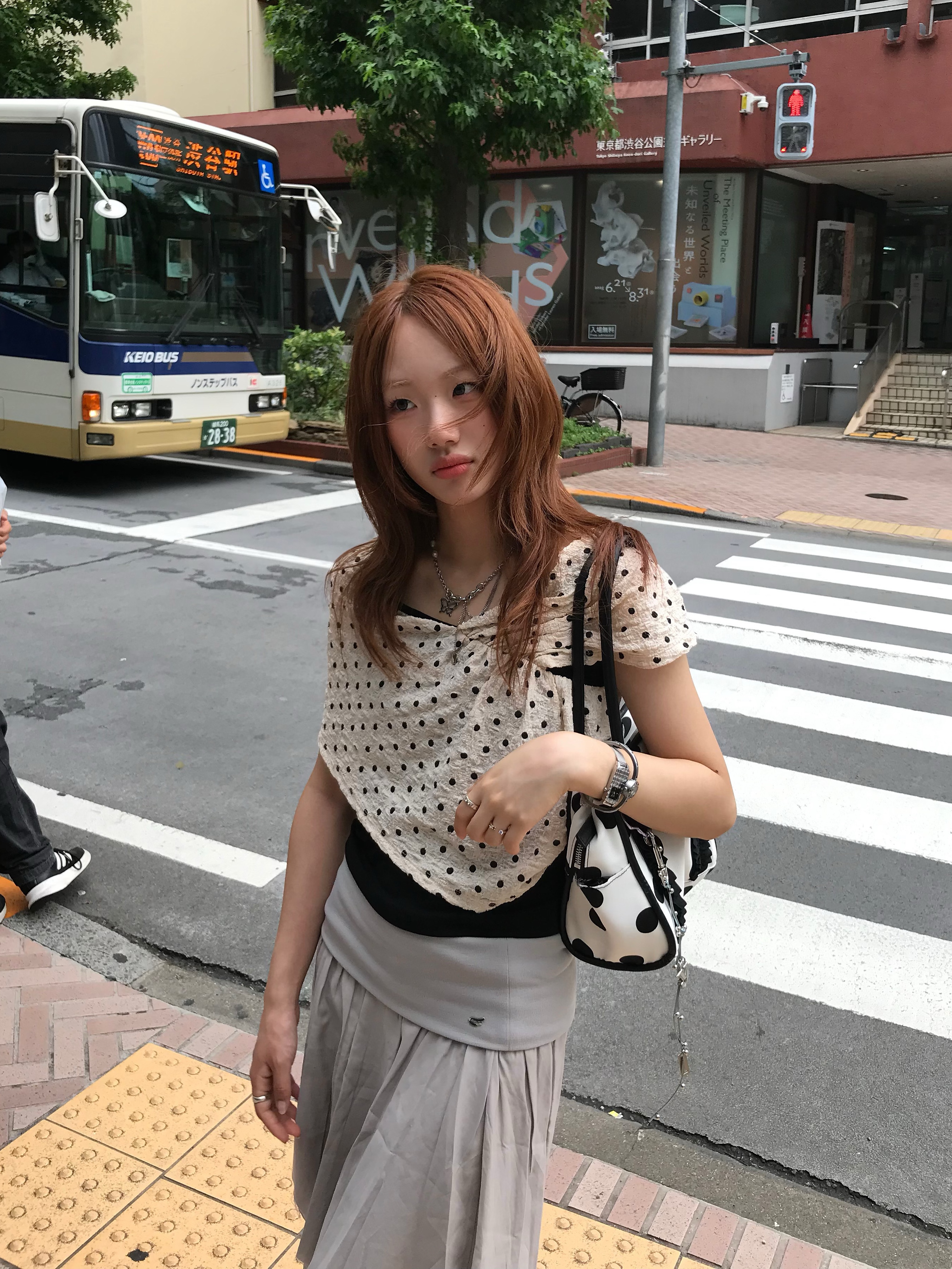 COYSEIO Double Shirring Skirt Grey, (W) Adidas Taekwondo Lace Cloud White Silver Metallic 착용 스타일 - 3