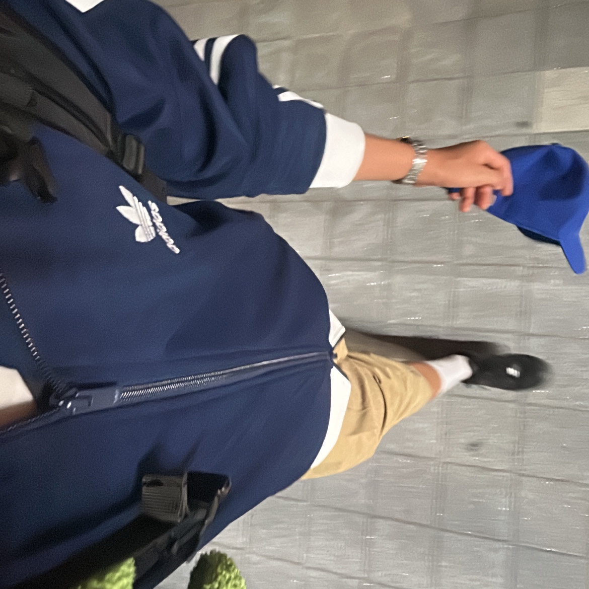 Adidas Adicolor Classic Beckenbauer Track Top Night Indigo - KR Sizing 착용 스타일