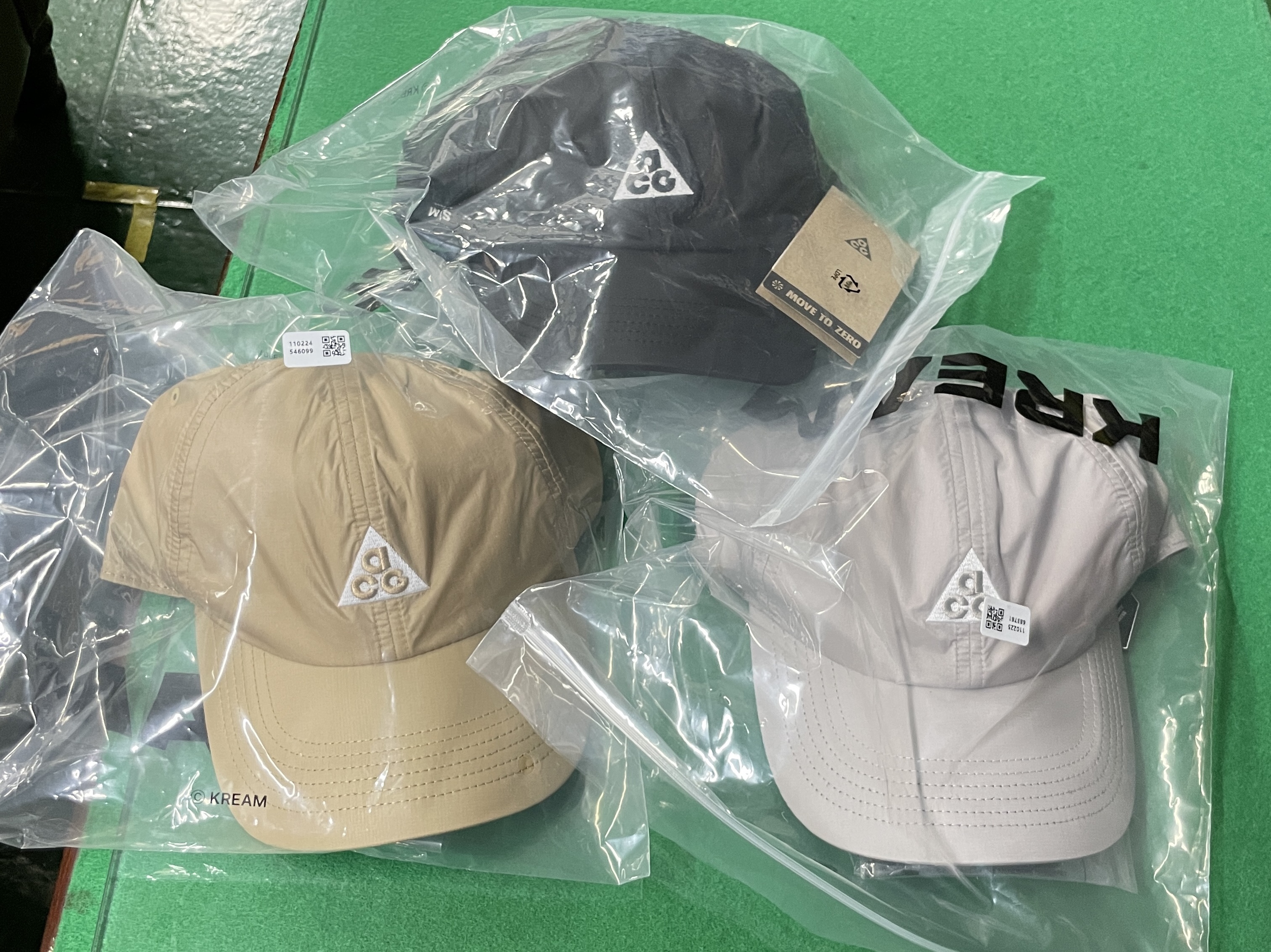 Nike ACG Dri-Fit Club Trail Cap College Grey, Nike ACG Trail Cap Black 착용 스타일