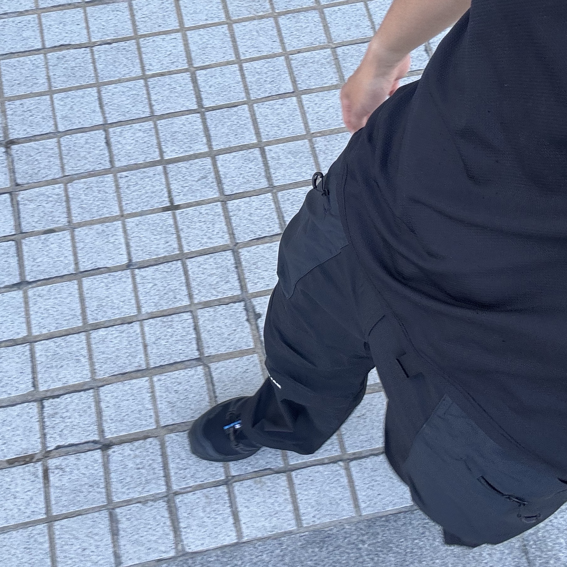 Salomon Pinnacle Pants Black, Salomon XT-6 ADV Black 착용 스타일 - 3