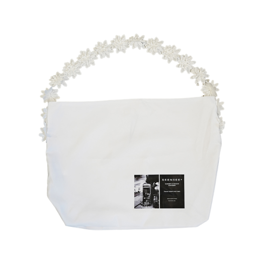 S25HS8000WT SEEN Flower Strap Easy Bag White