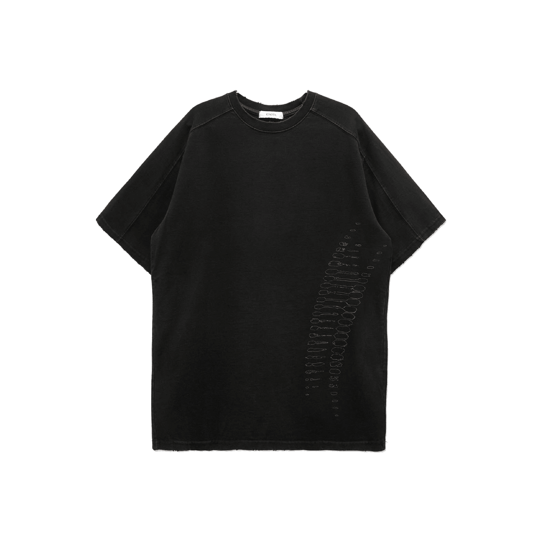 IGNTCR251 Ignota Core:12 Imprint SS T Shirts Black