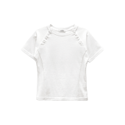 Ignota Core:12 Button SS T Shirts White