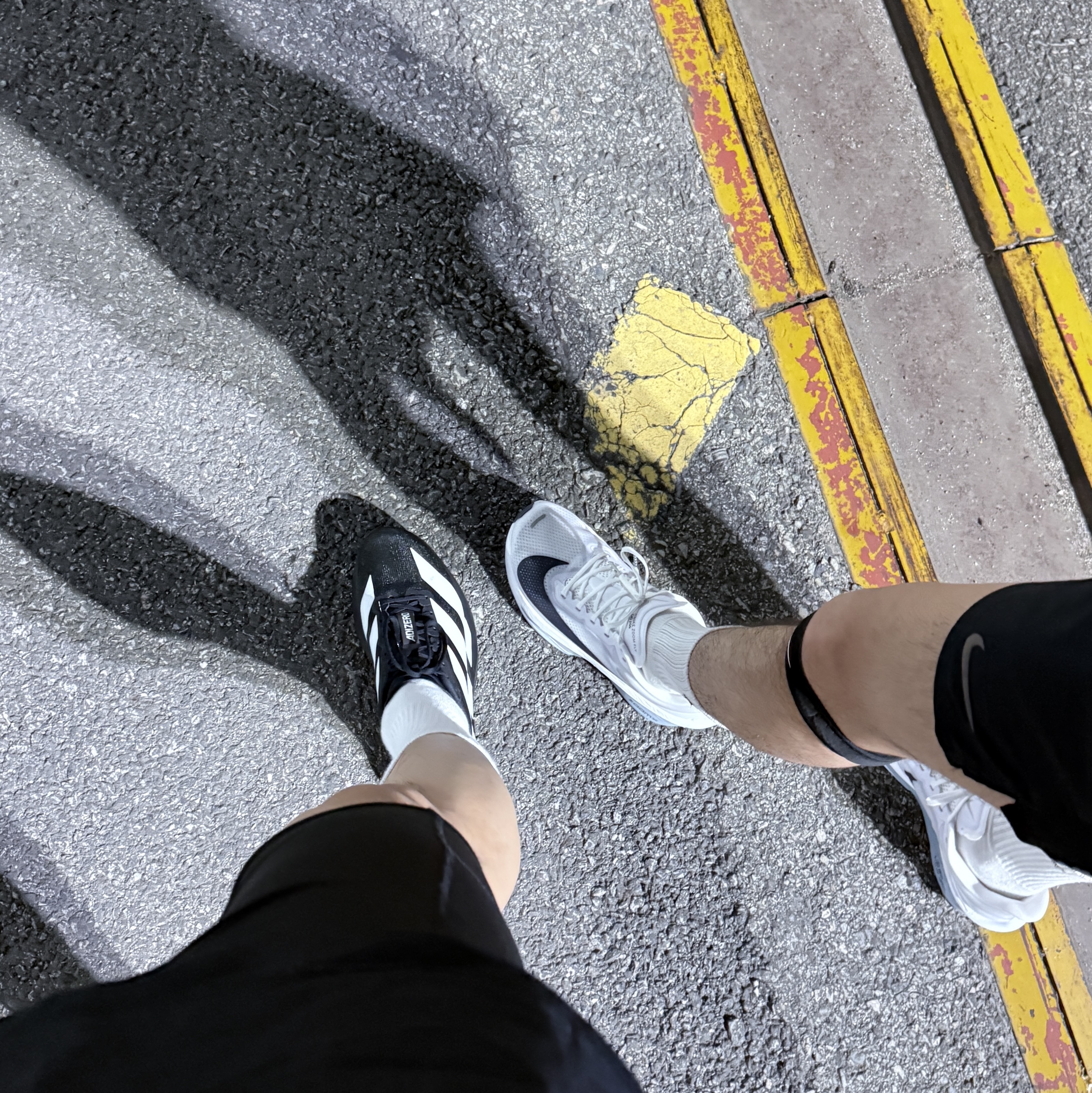 Nike Zoom Fly 6 White Pure Platinum 착용 스타일