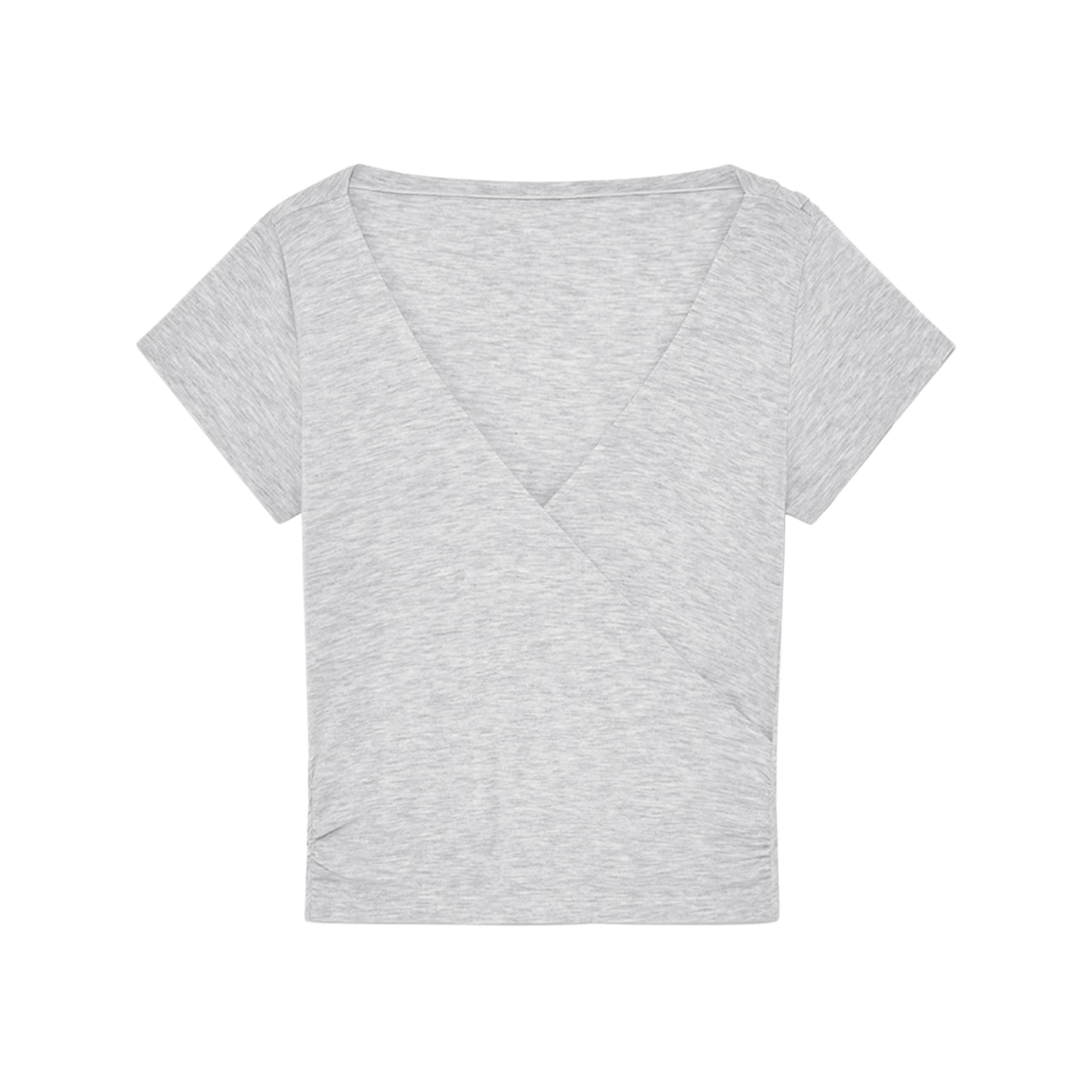 ★2025SS新作★glowny★LUSH SWIRL MODAL TEE LUSH SWIRL MODAL TEE (WHITE MELANGE) - GLOWNY