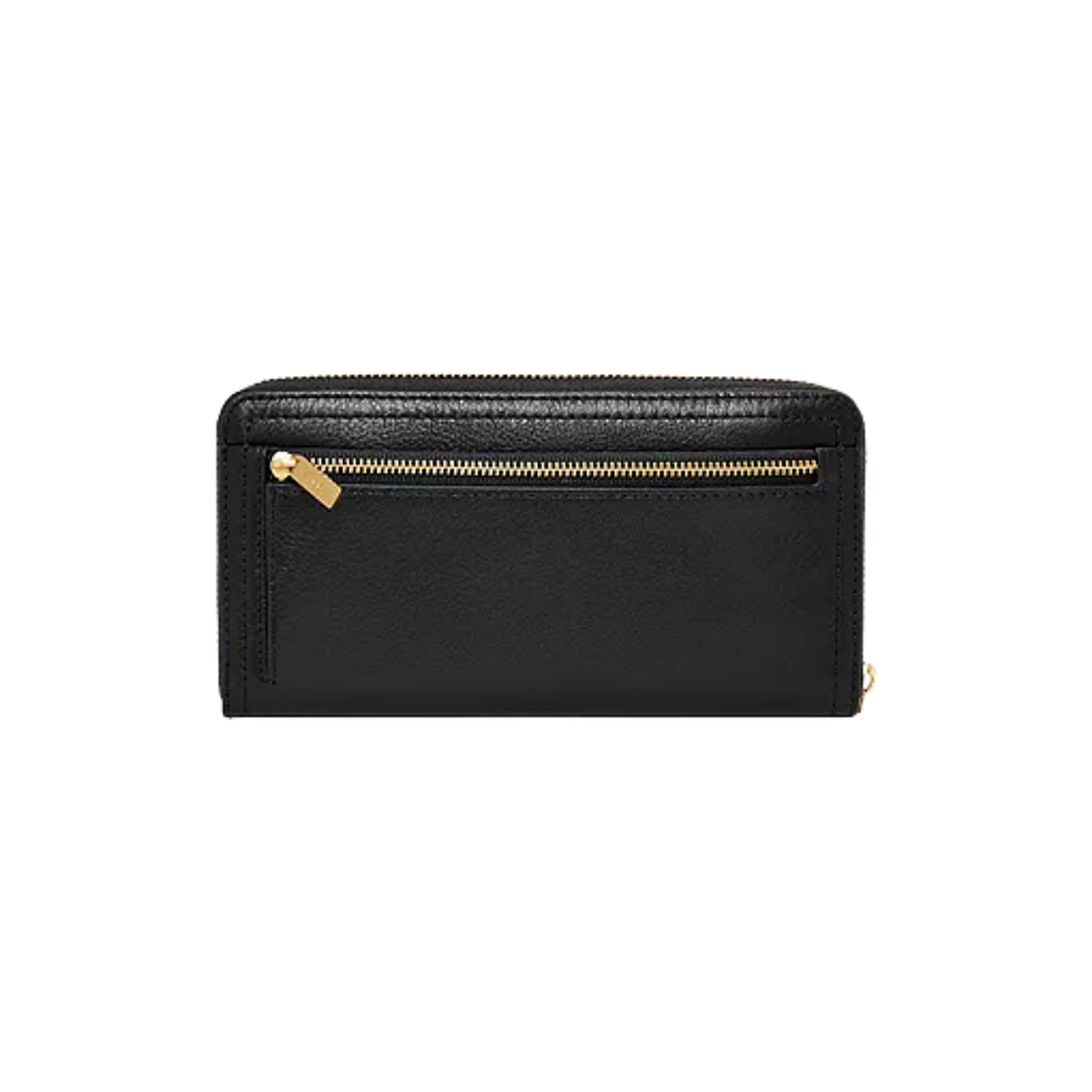 파슬 로건 레더 RFID 집 어라운드 클러치 월렛 블랙(Fossil Logan Leather RFID Zip Around Clutch Wallet Black) - 2