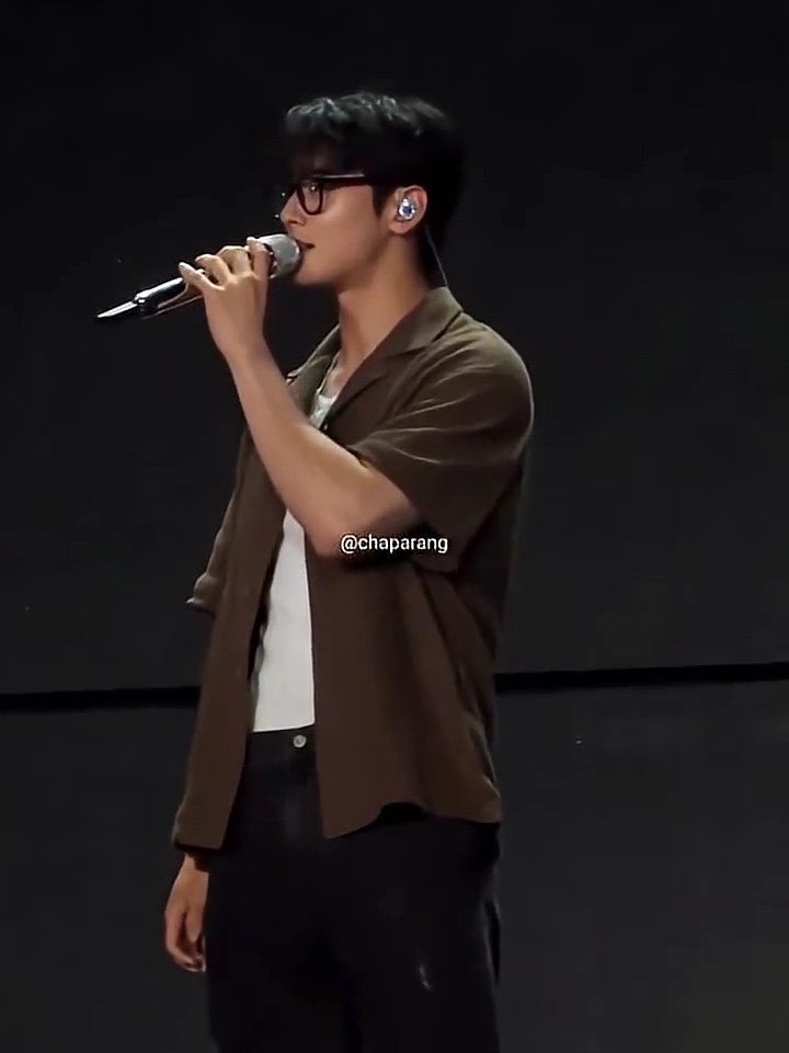 STU Back Raglan Jacquard Shirt Brown 착용 스타일 - 2
