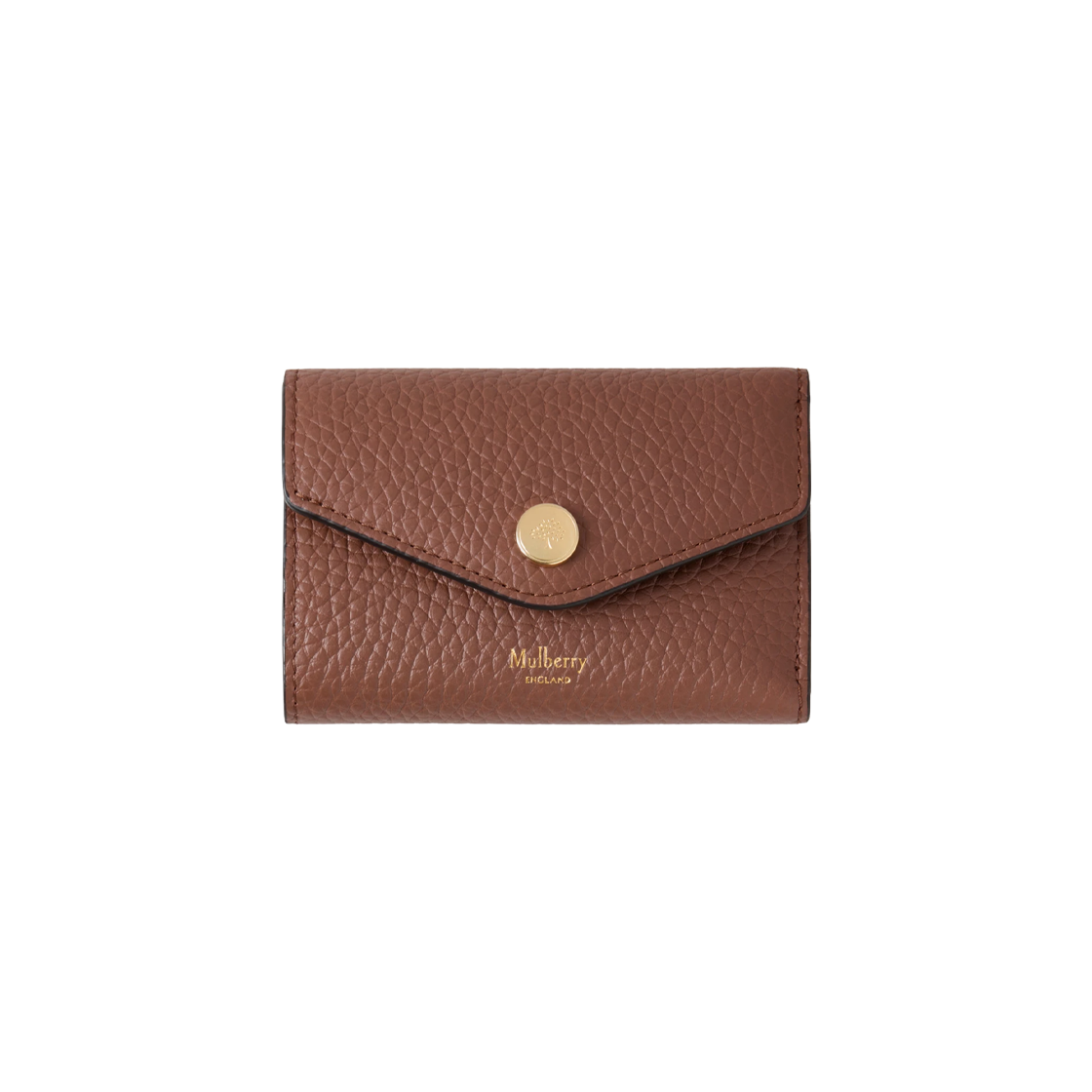 멀버리 헤비 그레인 폴디드 멀티 카드 월렛 브라이트 오크(Mulberry Heavy Grain Folded Multi Card Wallet Bright Oak)