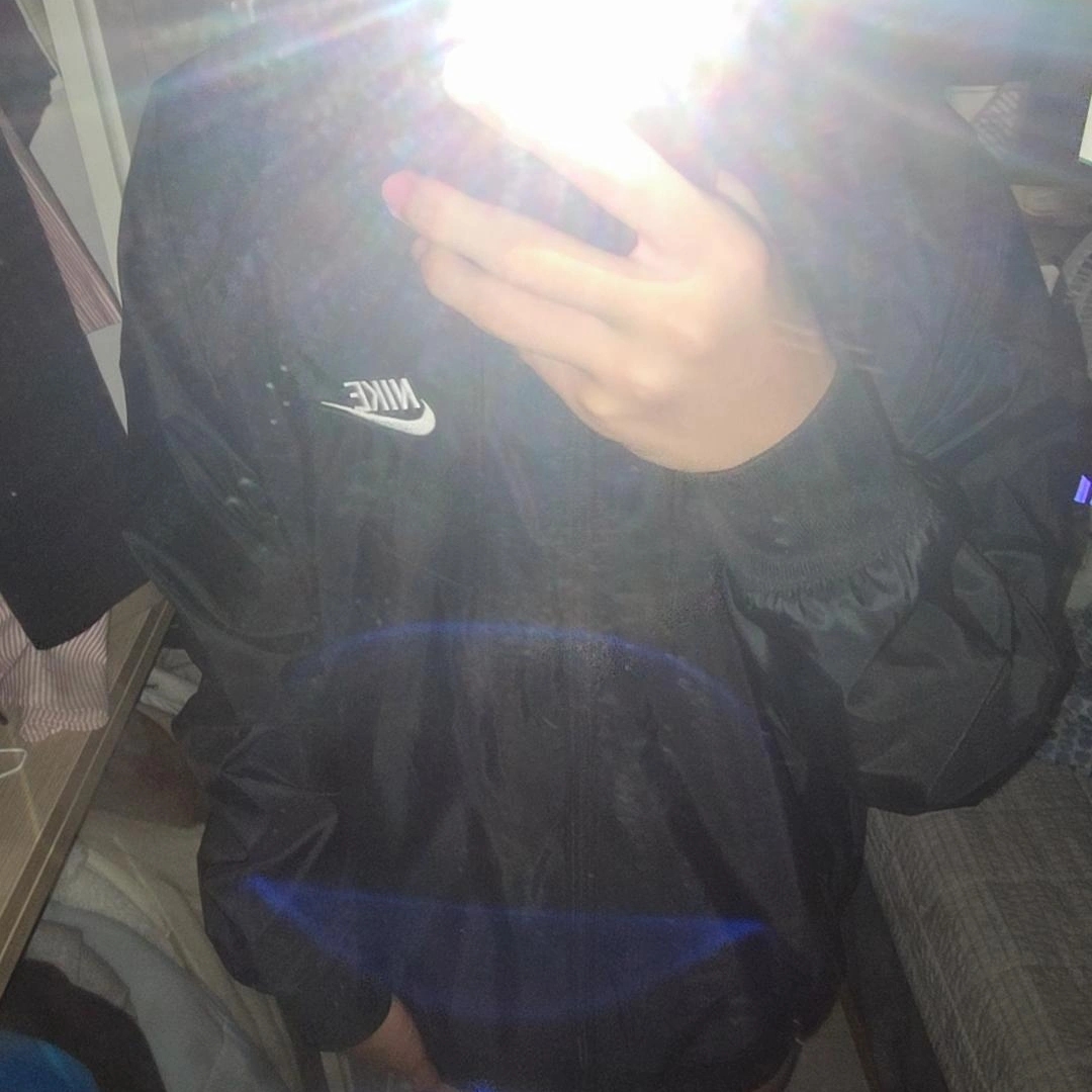 Nike NSW Windrunner Hoodie Jacket Black - Asia 착용 스타일
