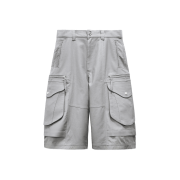 Ignota Core:12 Cord Cargo Shorts Light Grey