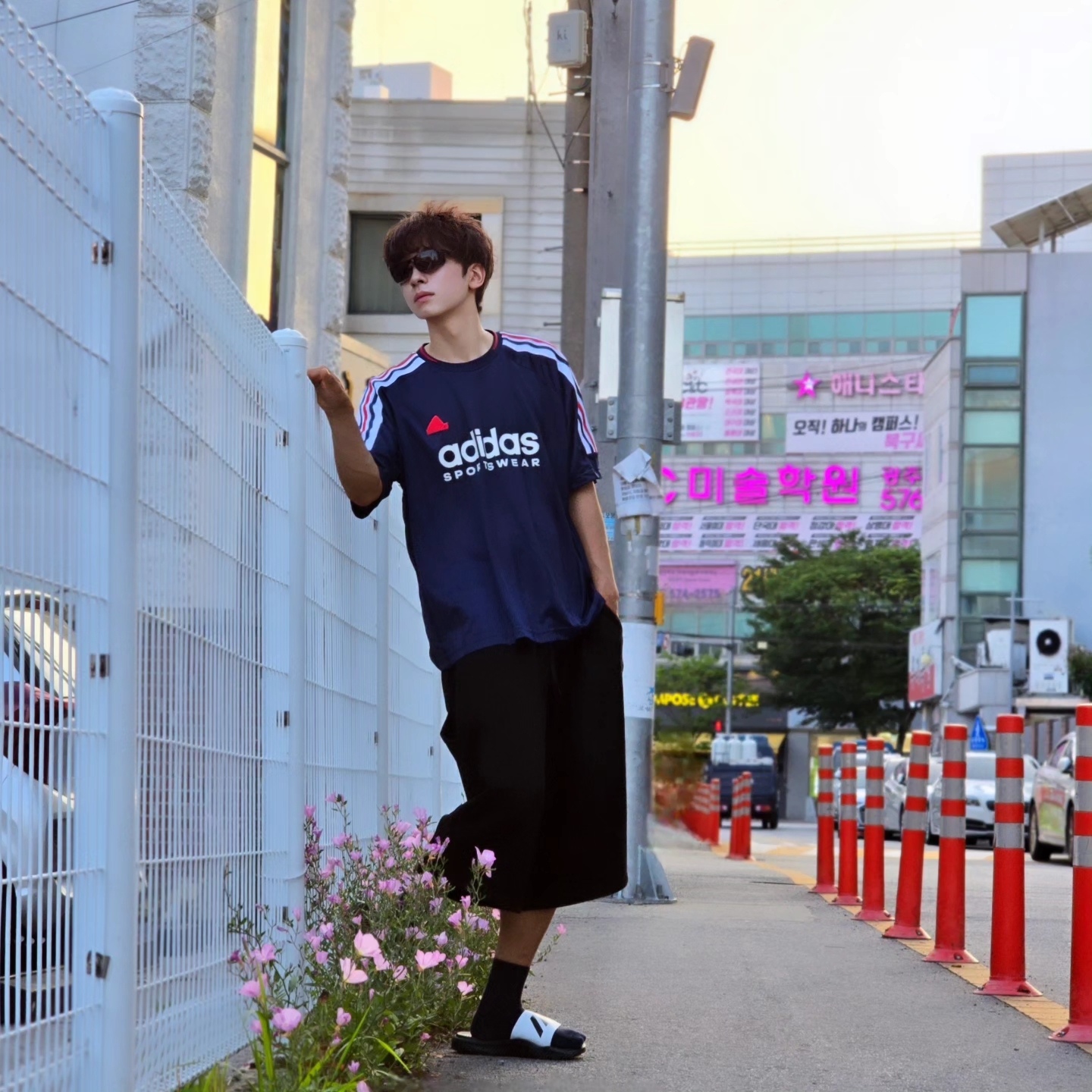 Adidas House of Tiro Nations Pack T-Shirt Team Navy Blue 2 - KR Sizing, Adidas House of Tiro Nations Pack T-Shirt Team Navy Blue 2 - US Sizing 착용 스타일 - 1