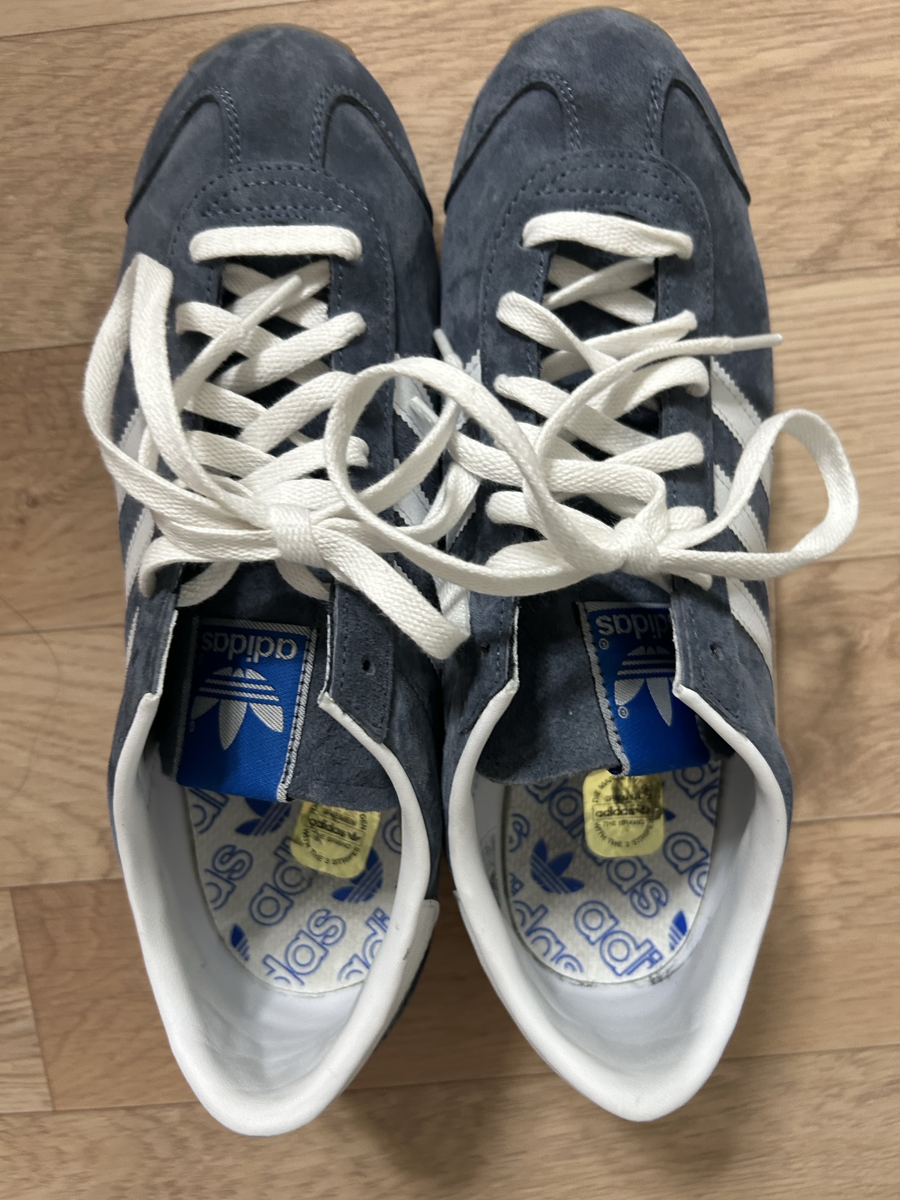 Adidas Country Japan Preloved Ink Blue 착용 스타일