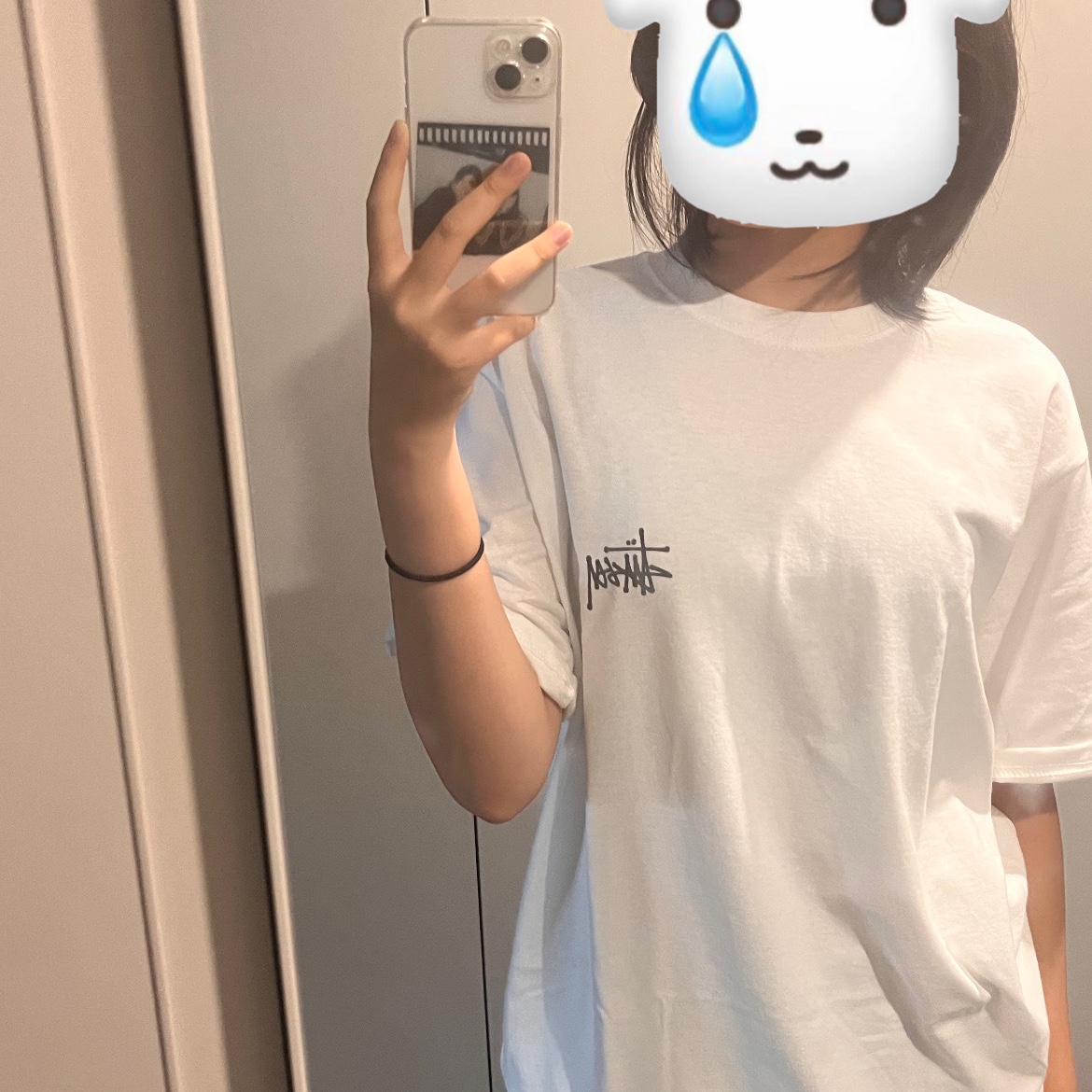 Stussy Basic Stussy T-Shirt White 2024, 2025 착용 스타일