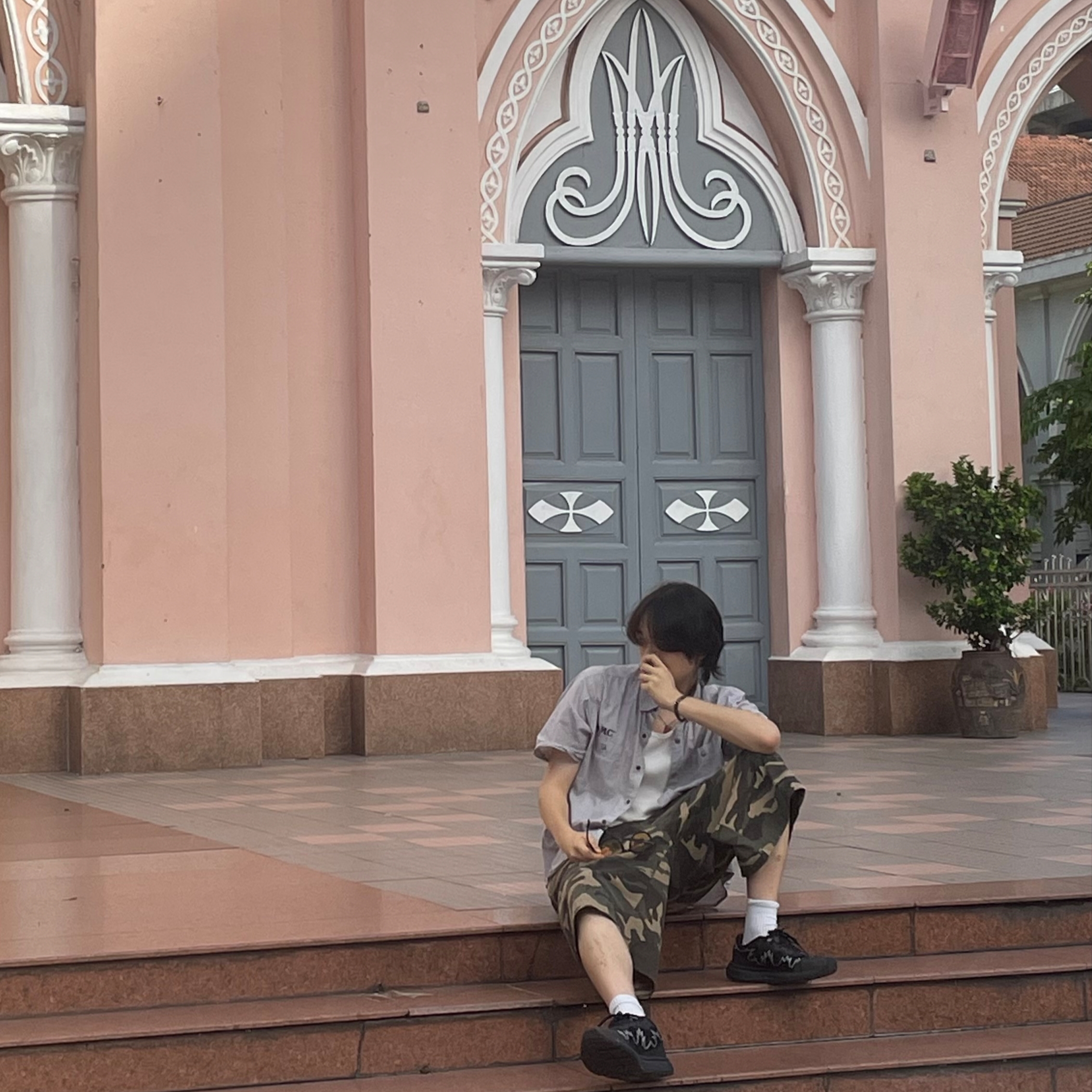 Keen x Engineered Garments WK500 Black, Gentle Monster Lilit 01 BR Black Brown 착용 스타일