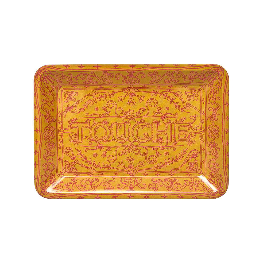세이투셰 두들 페르시안 트레이 옐로우(Say Touche Doodle Persian Tray Yellow)