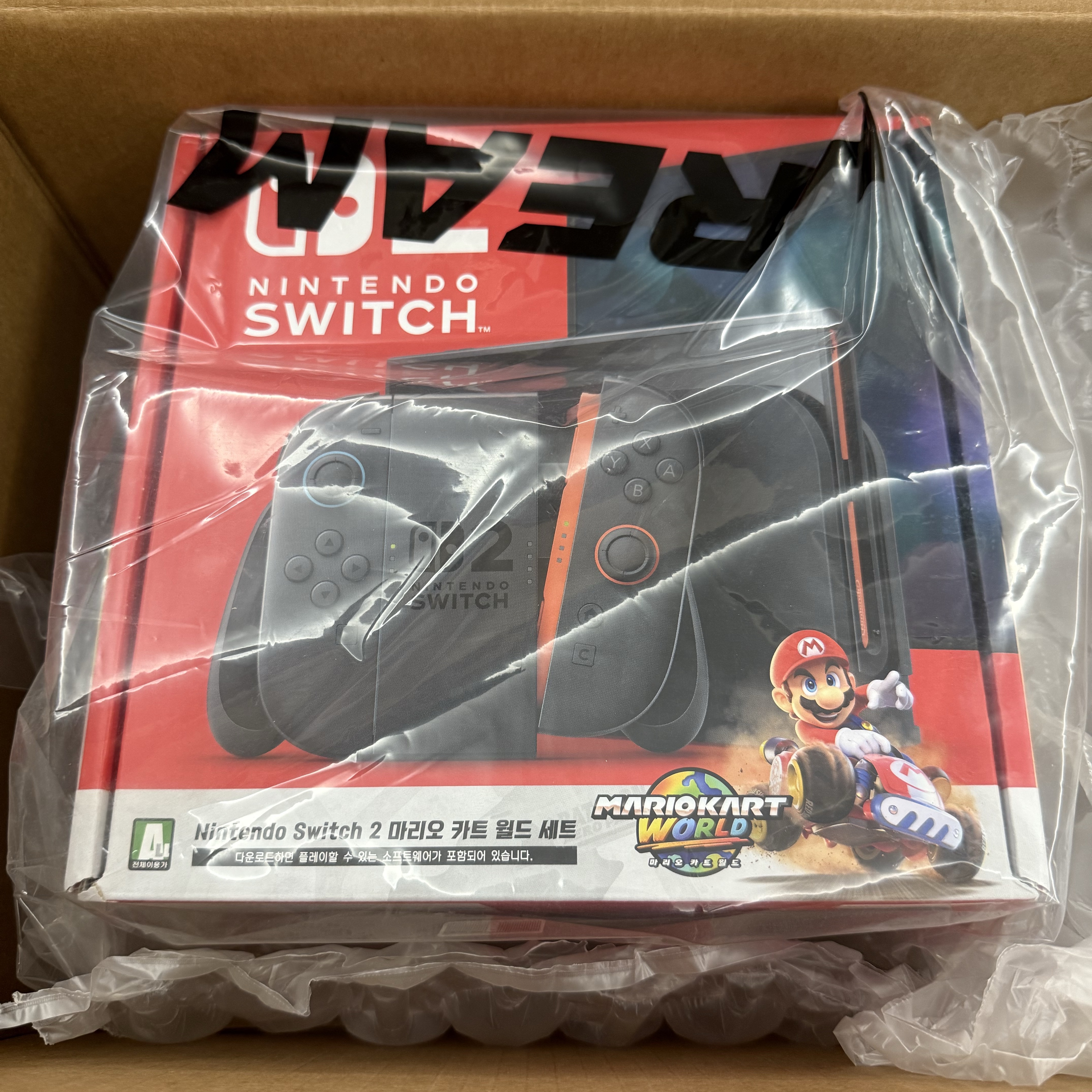 Nintendo Switch 2 Mario Kart World Set (With Software/Korean Ver.) 착용 스타일