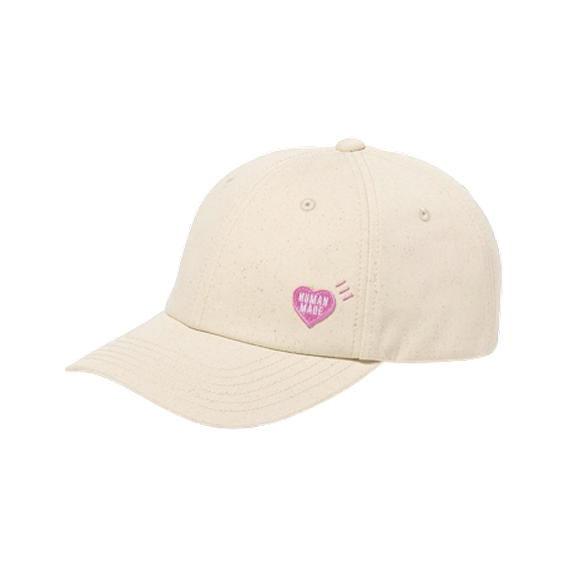 휴먼 메이드 6 패널 트윌 캡 화이트 - 하라주쿠 스토어 한정 | Human