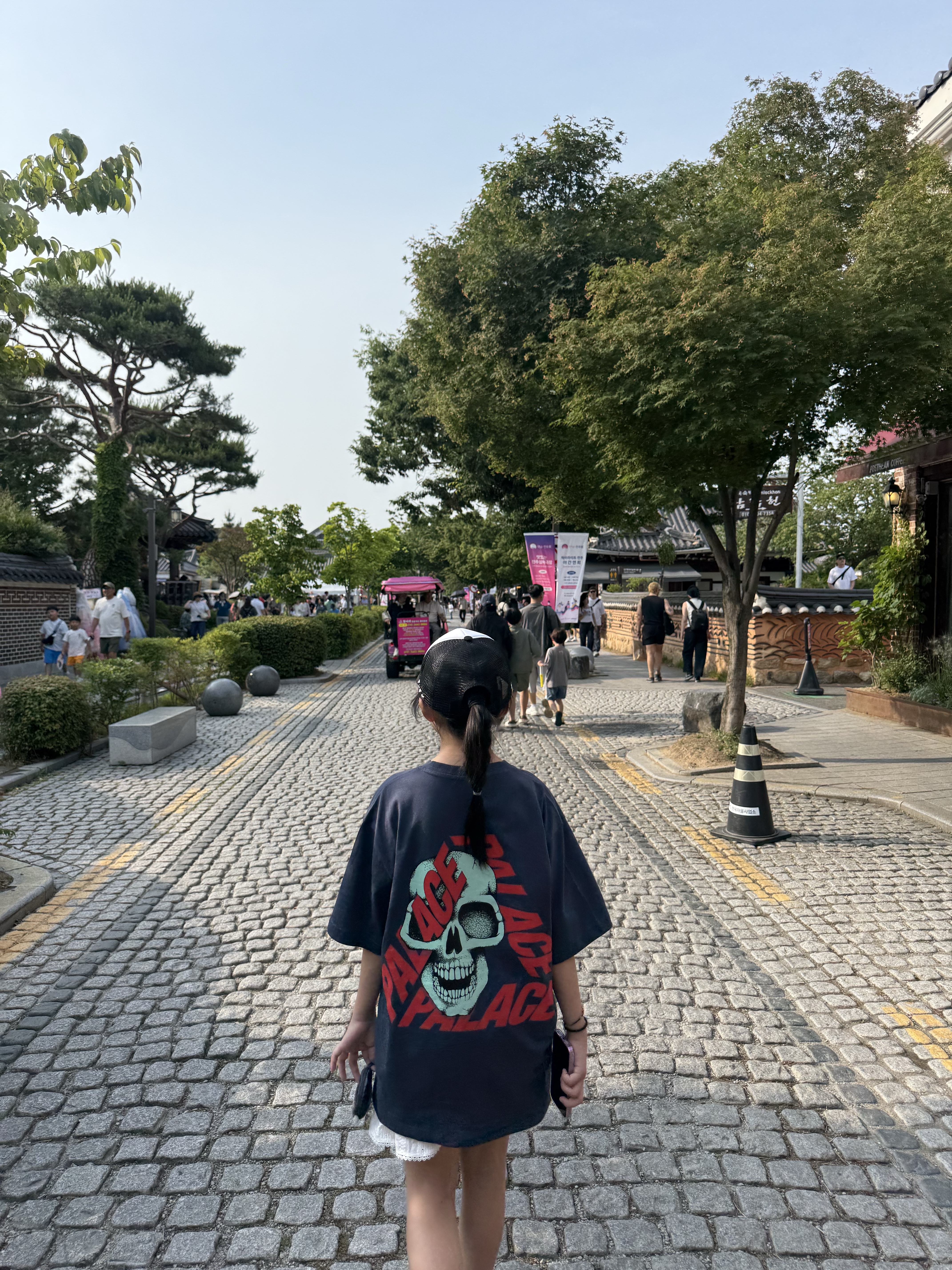 Palace P3 Skull T-Shirt Navy - 25SS, Asics Unlimited Gel-Kayano 14 Carrier Grey Black 착용 스타일 - 3