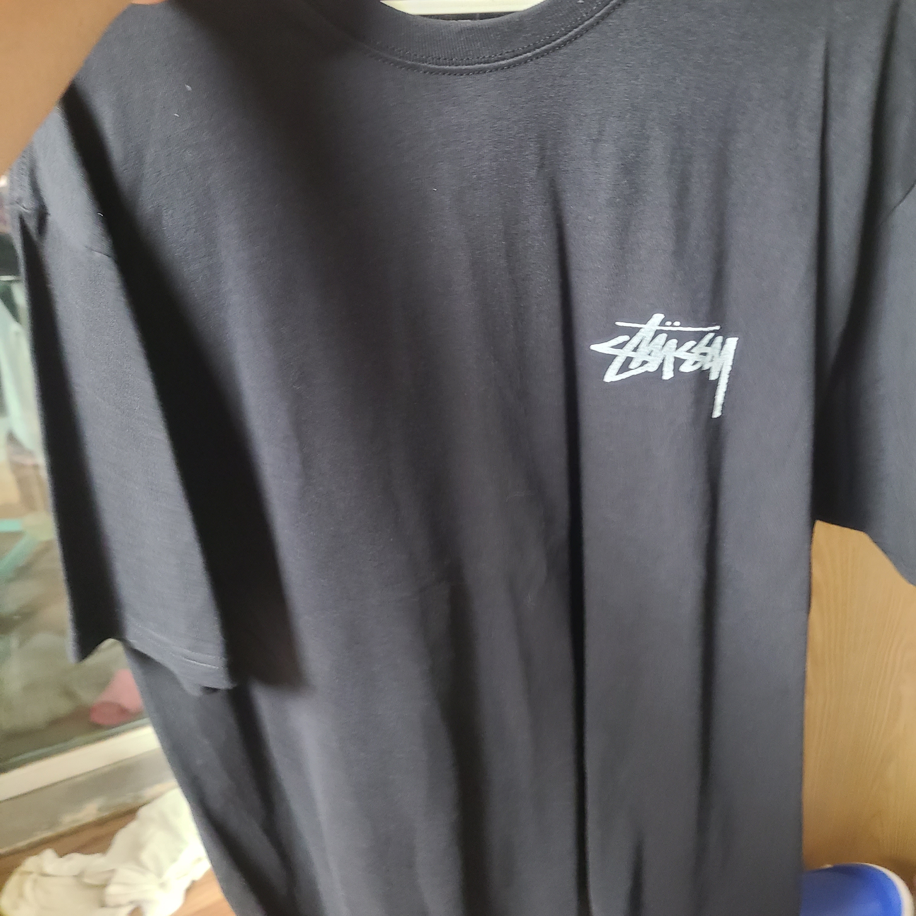 Stussy Basic Stussy T-Shirt Black 2024, 2025 착용 스타일